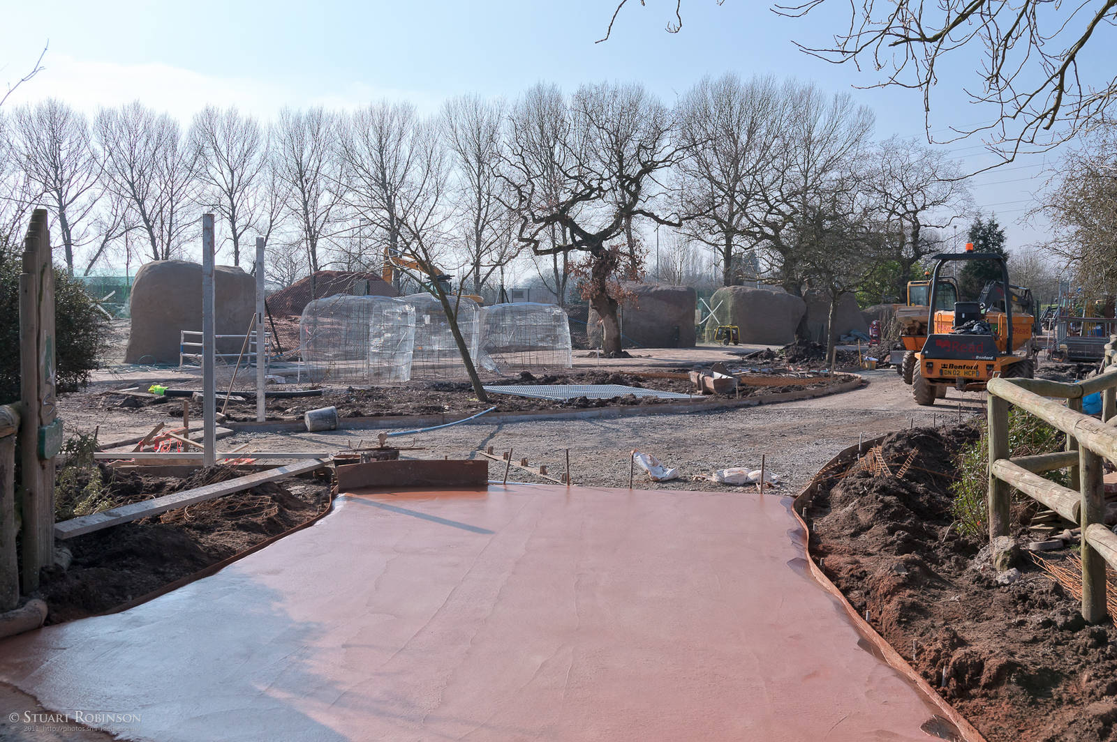 Gateway to the African Painted Dog Exhibit - 02/03/2011