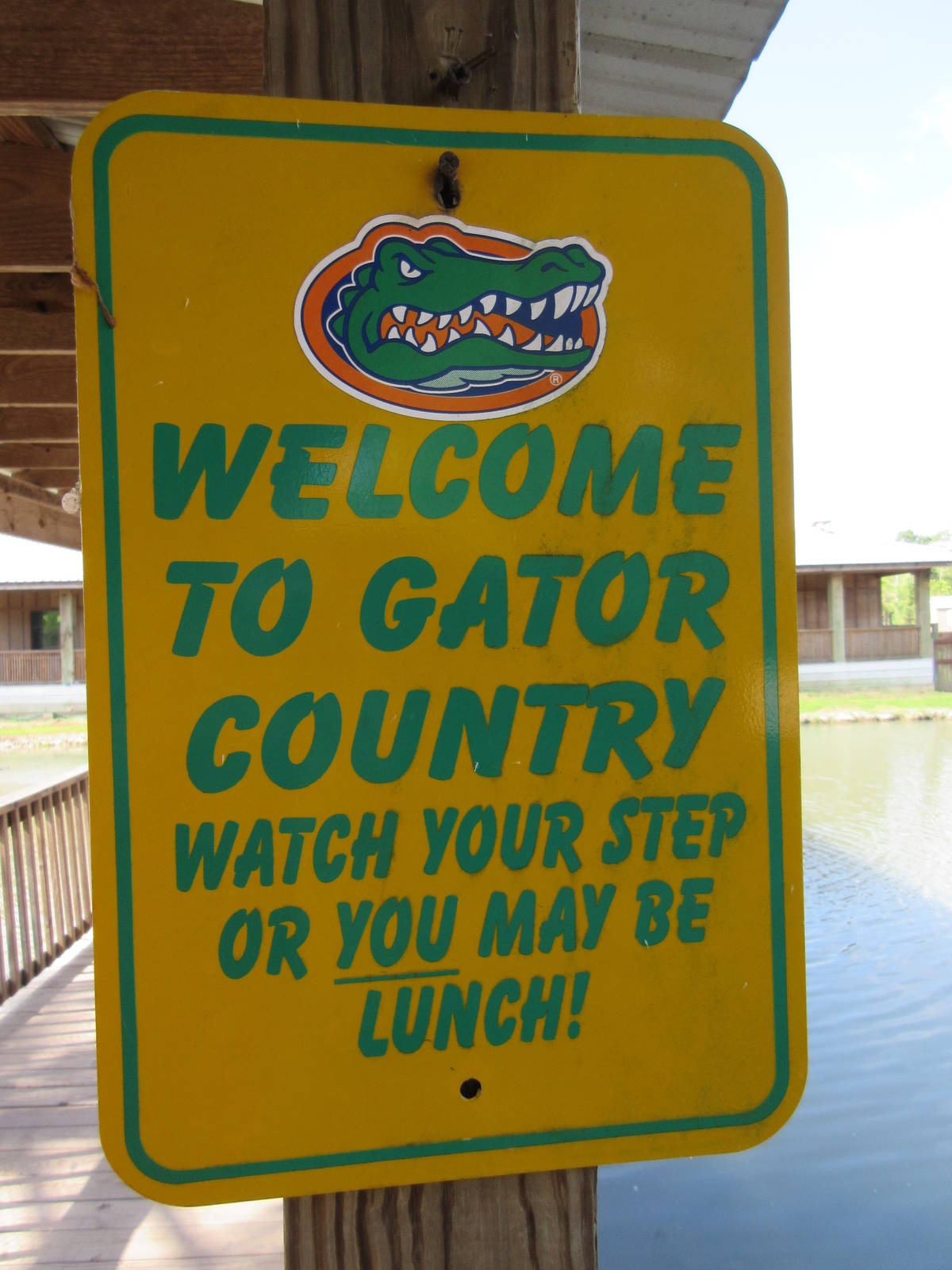 Gator Sign