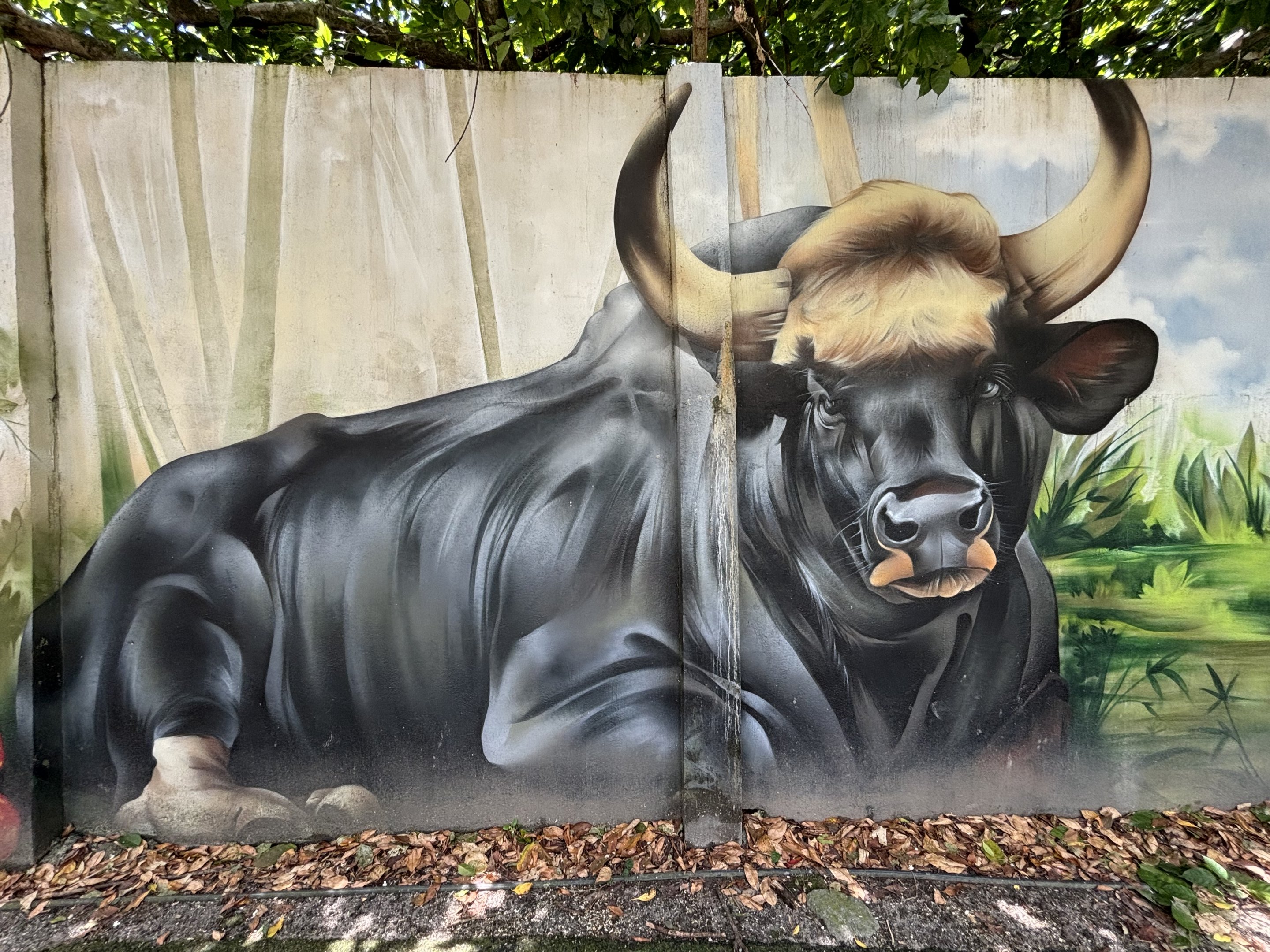 Gaur Mural