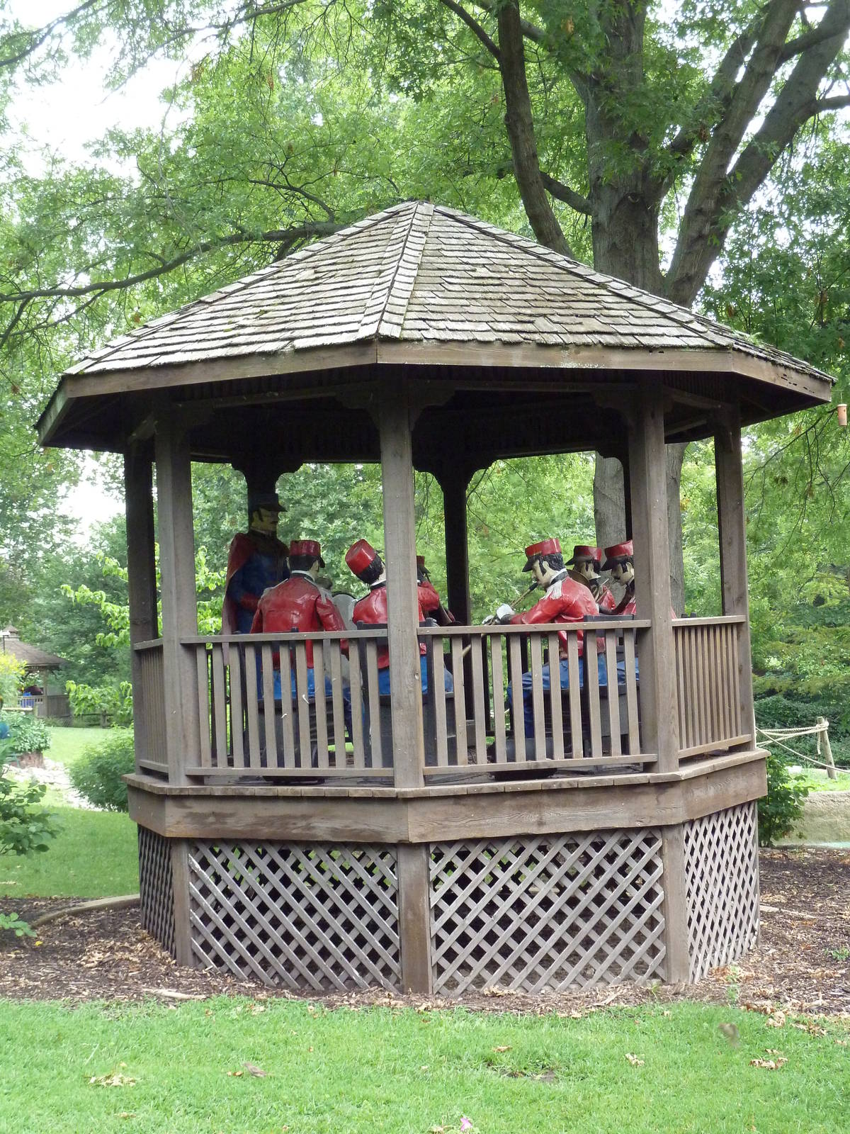 Gazebo + Plastic Characters