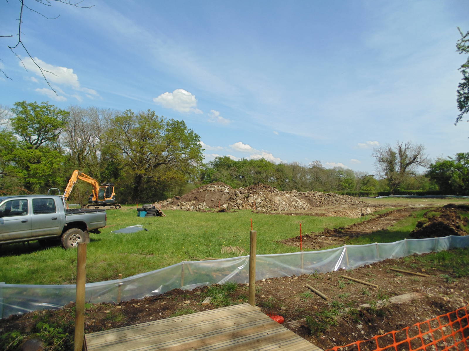 Gelada Baboon Enclosure Foundations