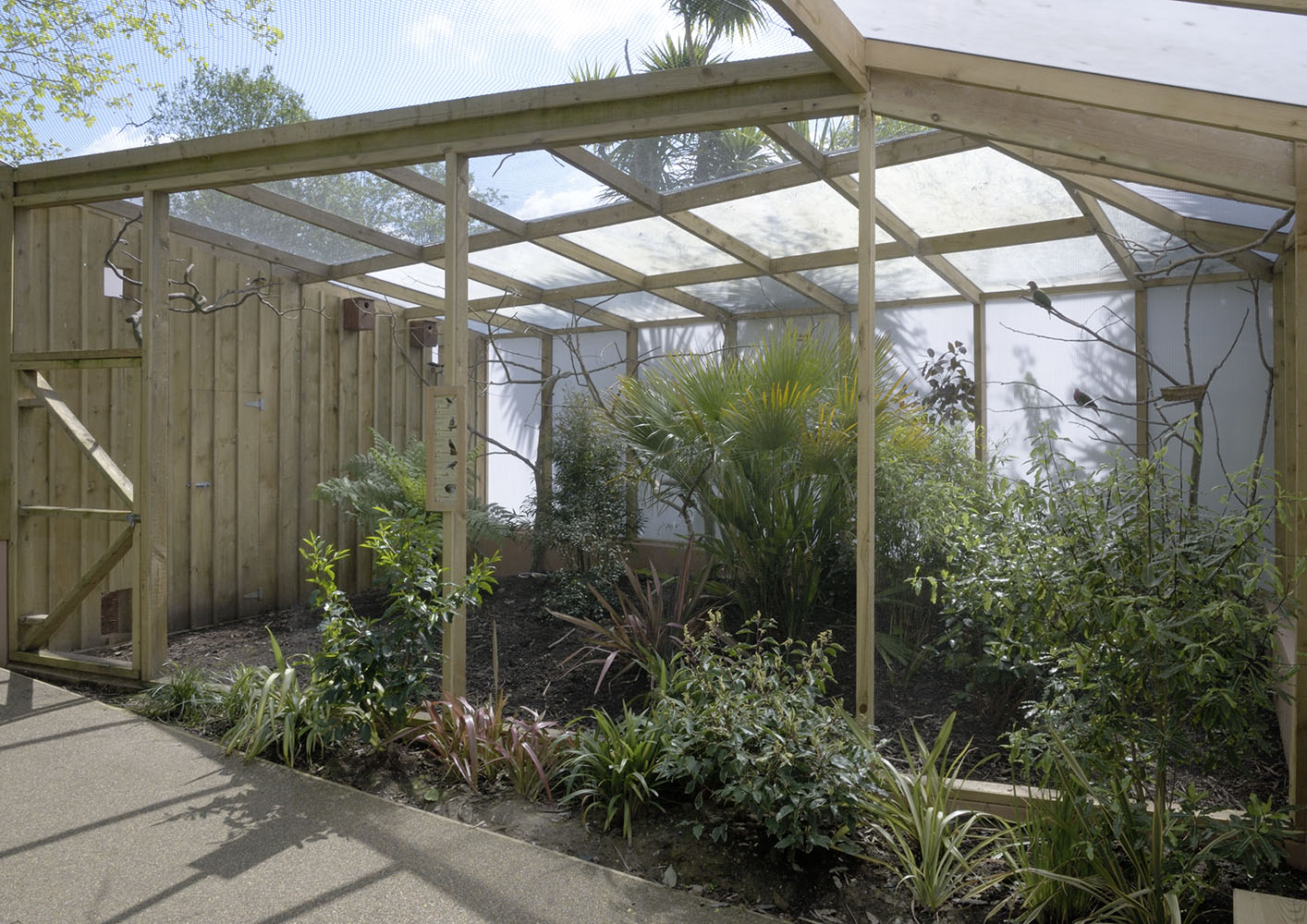 Gems of the Jungle flight beside exit