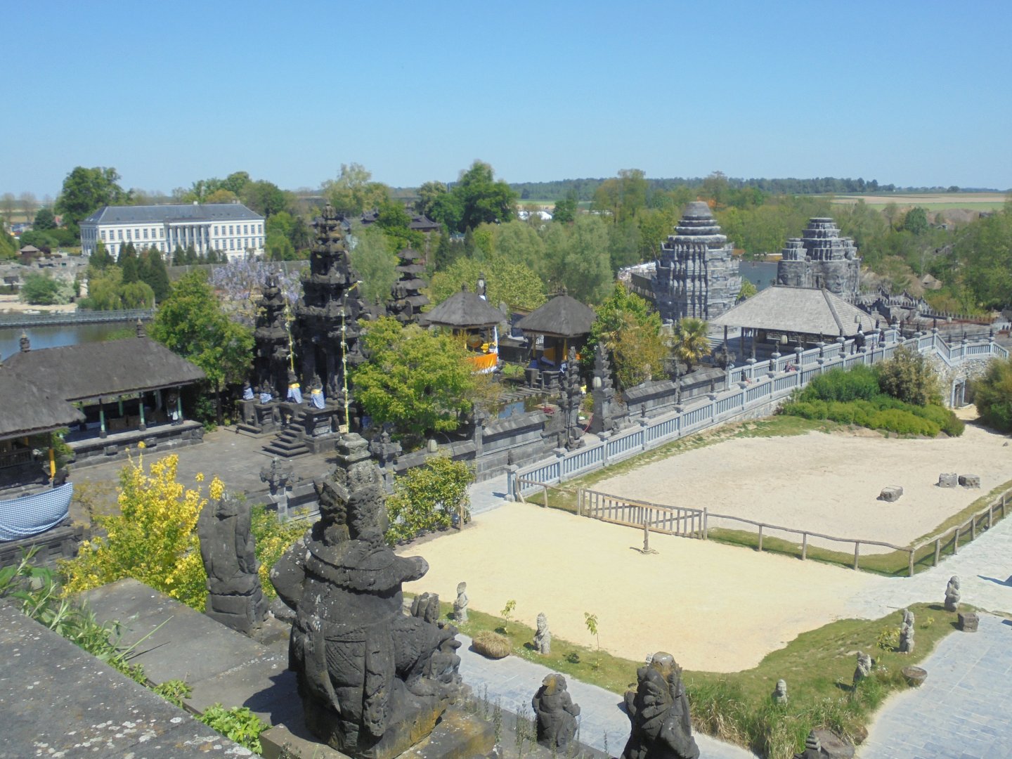 general view across park