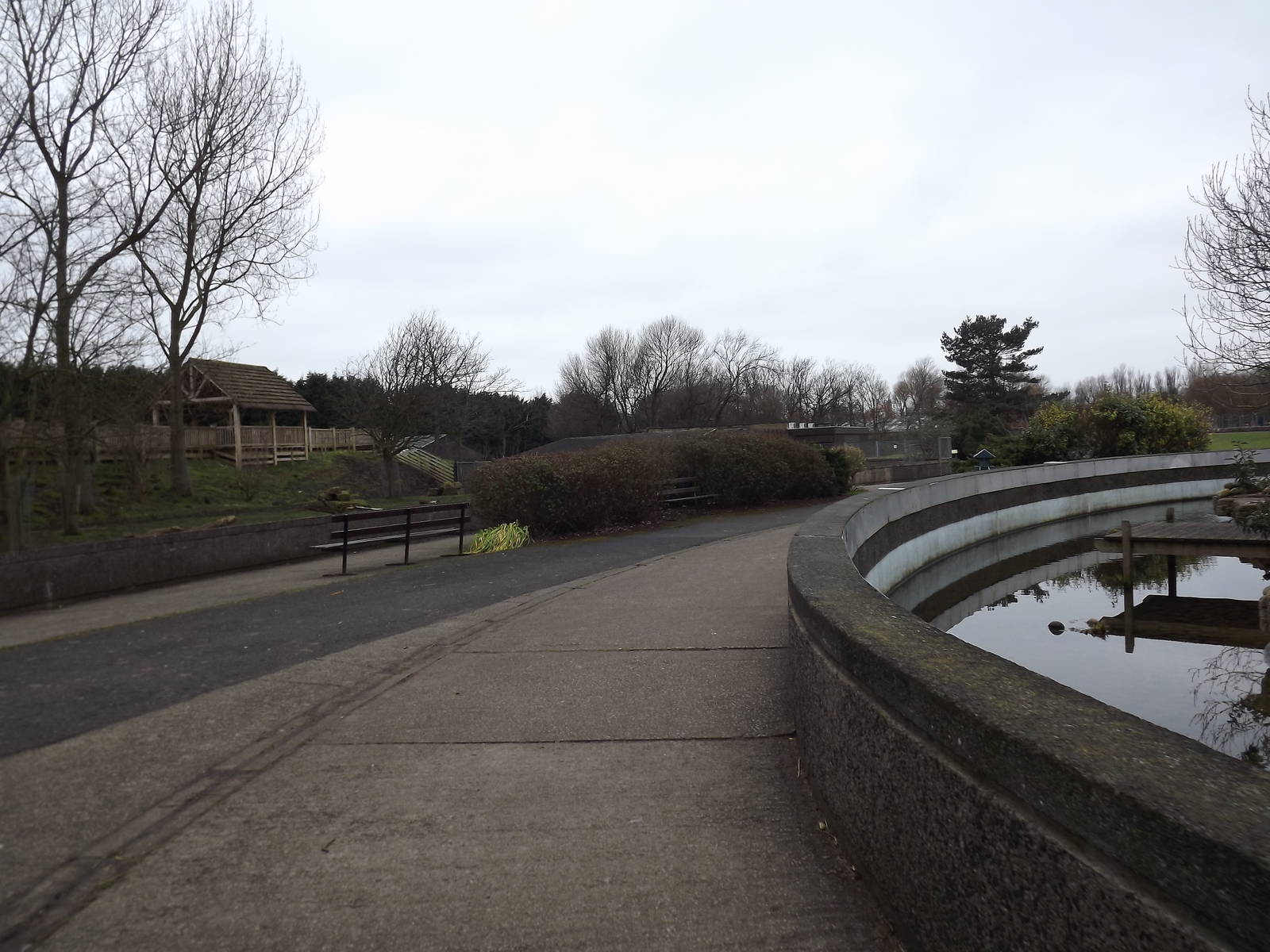 General view at Blackpool Zoo 26/02/12