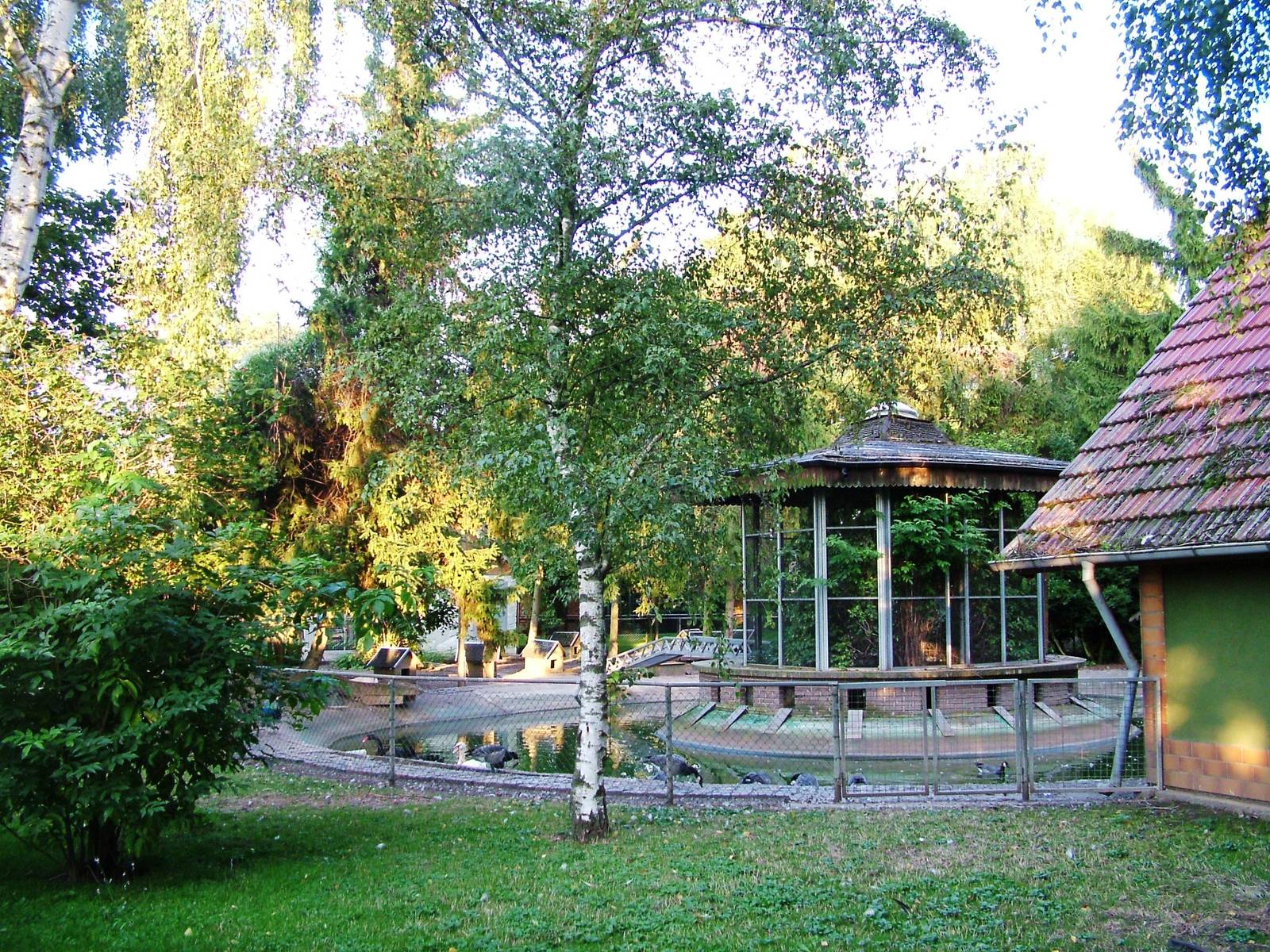 General View at Vogelpark Biebesheim, 05/09/2010