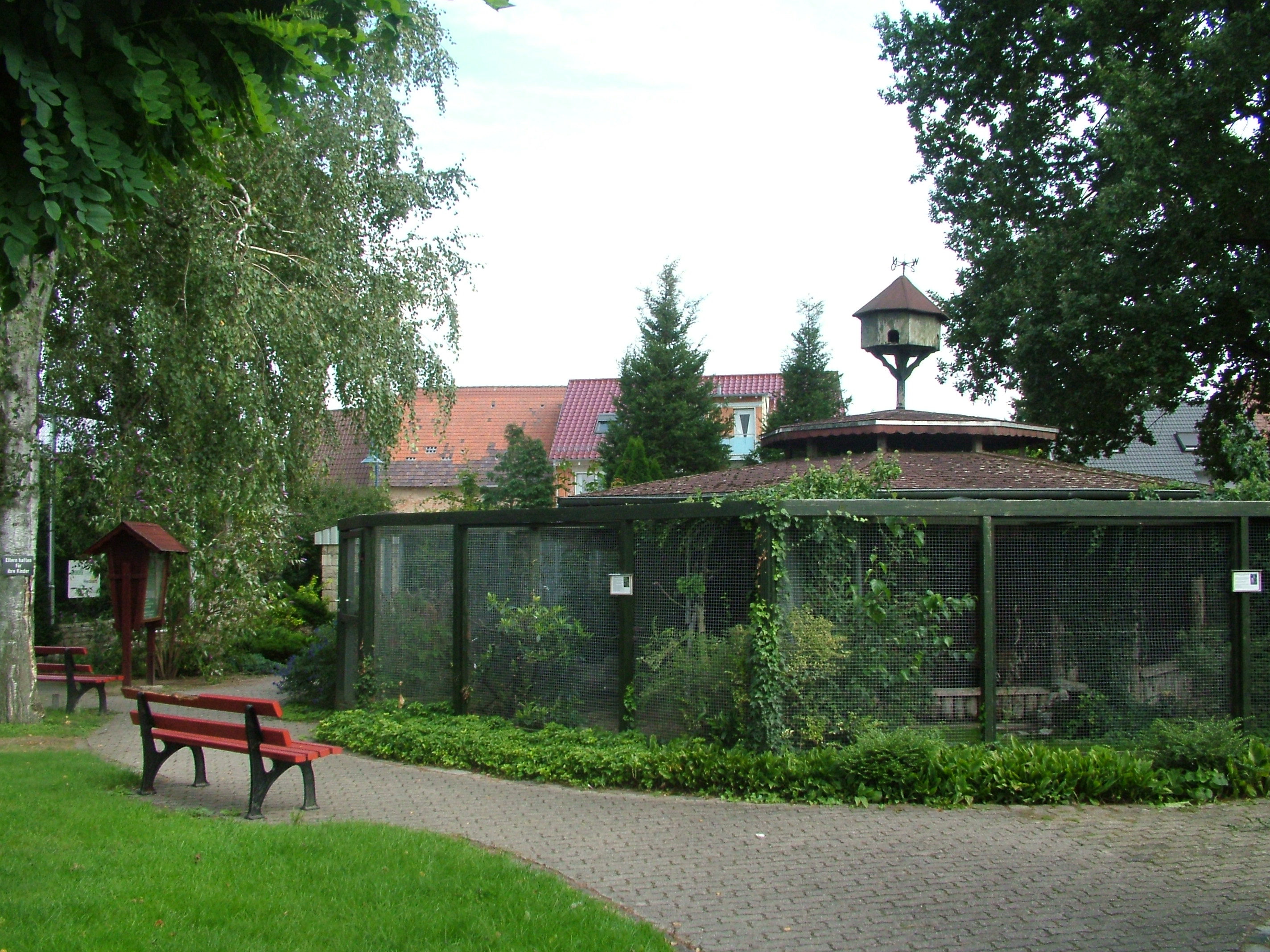 General View at Vogelpark Neuthard, 3rd Sept 2010