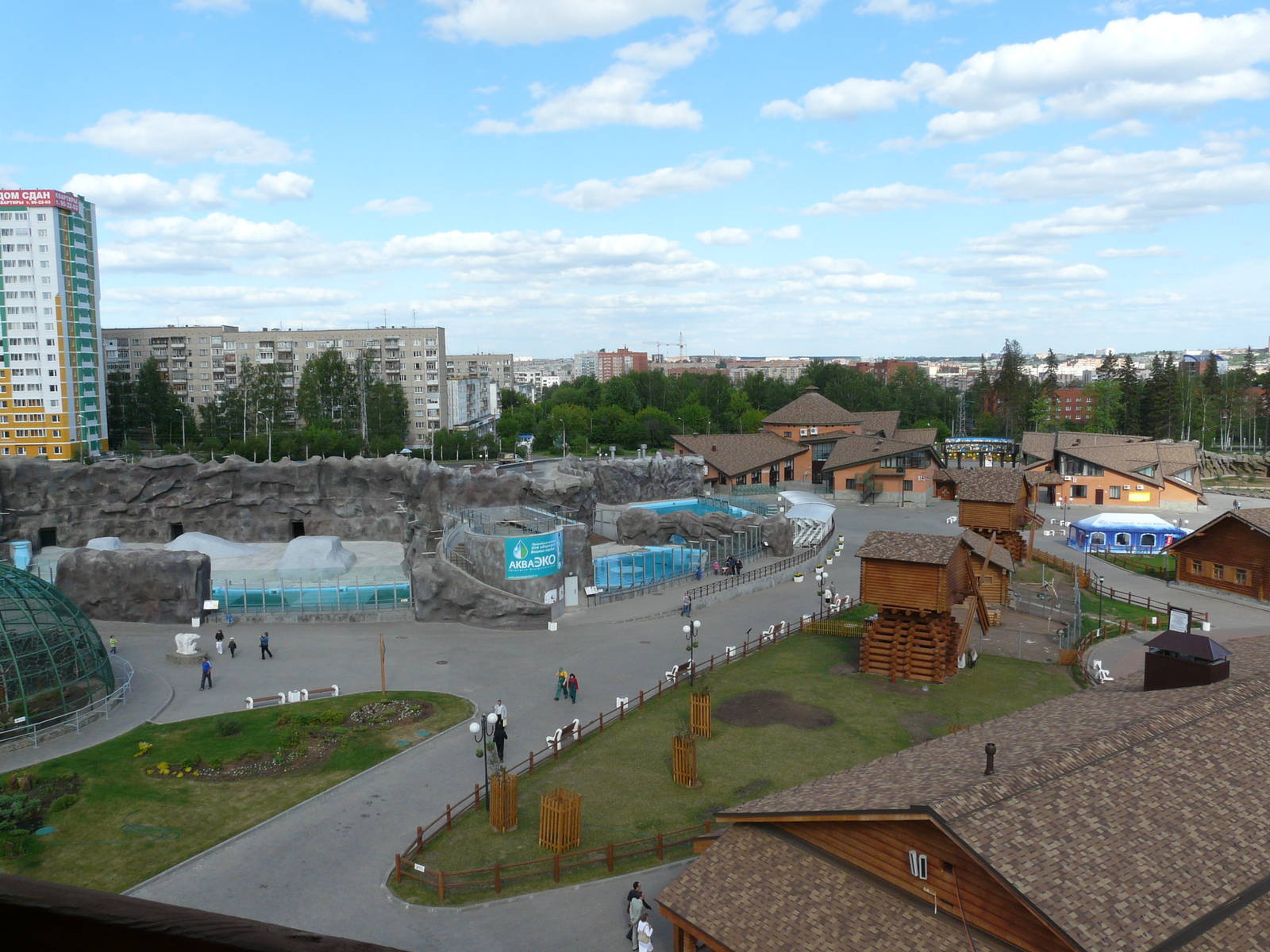General view from the Tower