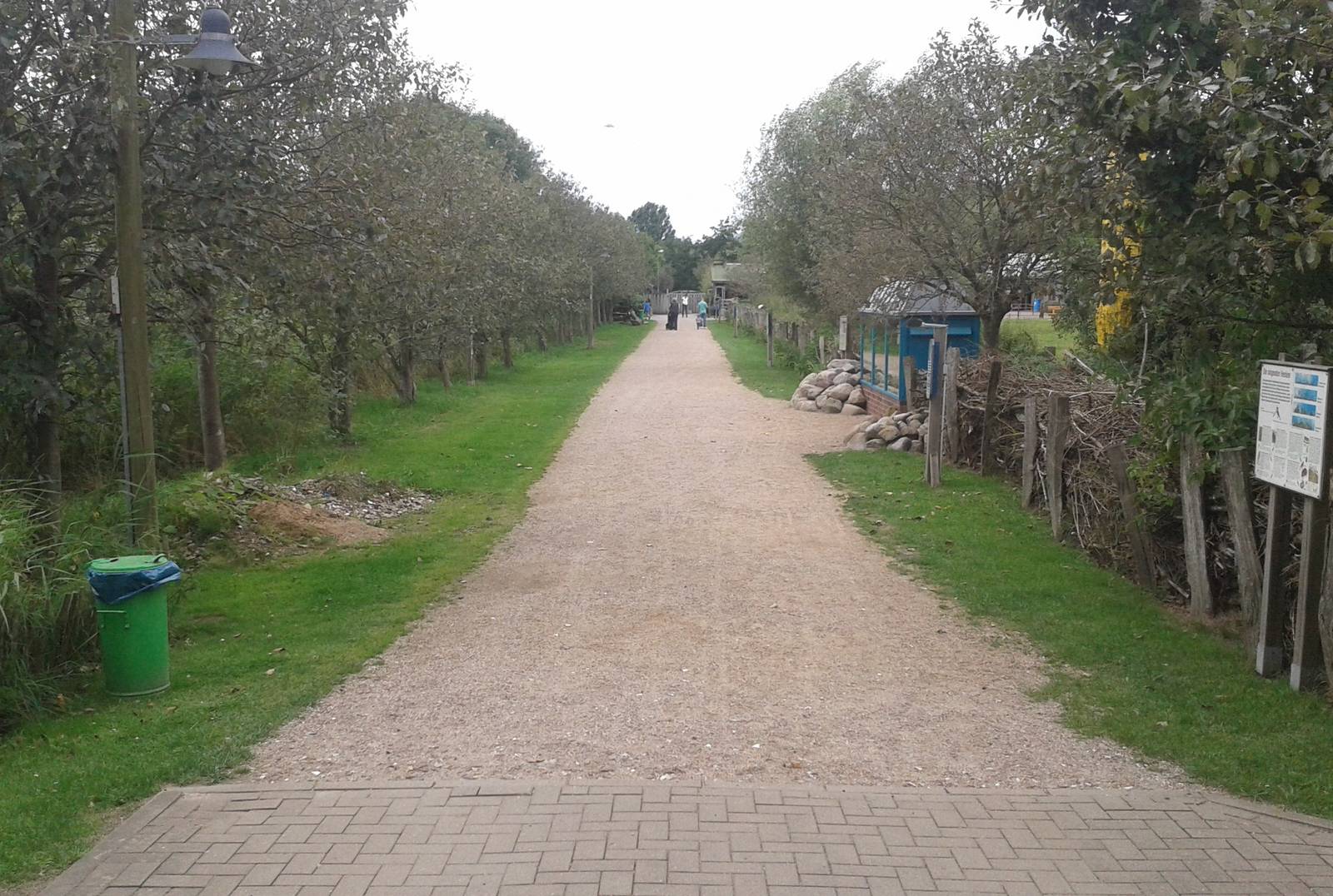 General view in the park