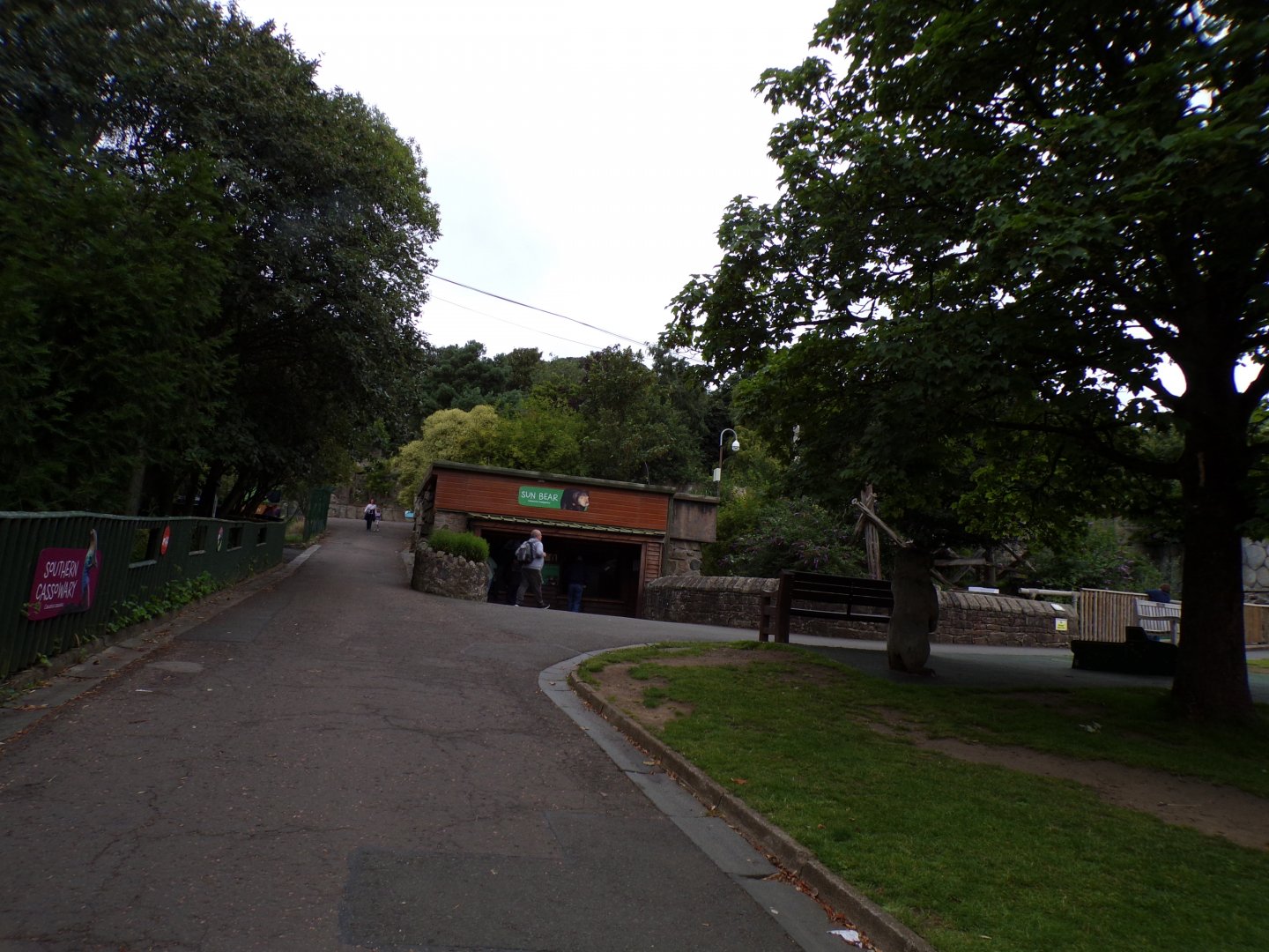General view in the zoo in the evening 22.7.23