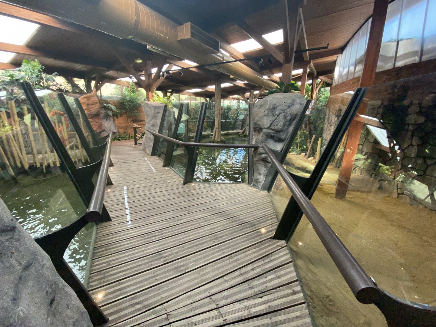 General view of crocodile houses 2