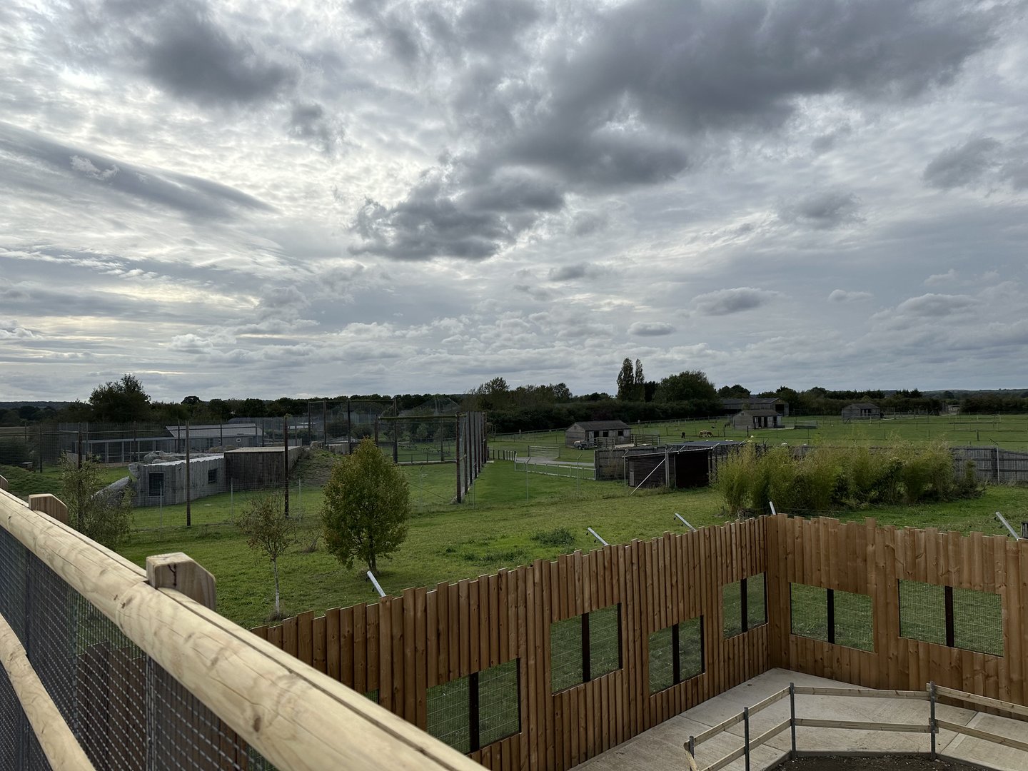 General View of Hamerton Zoo Park (October 2023)