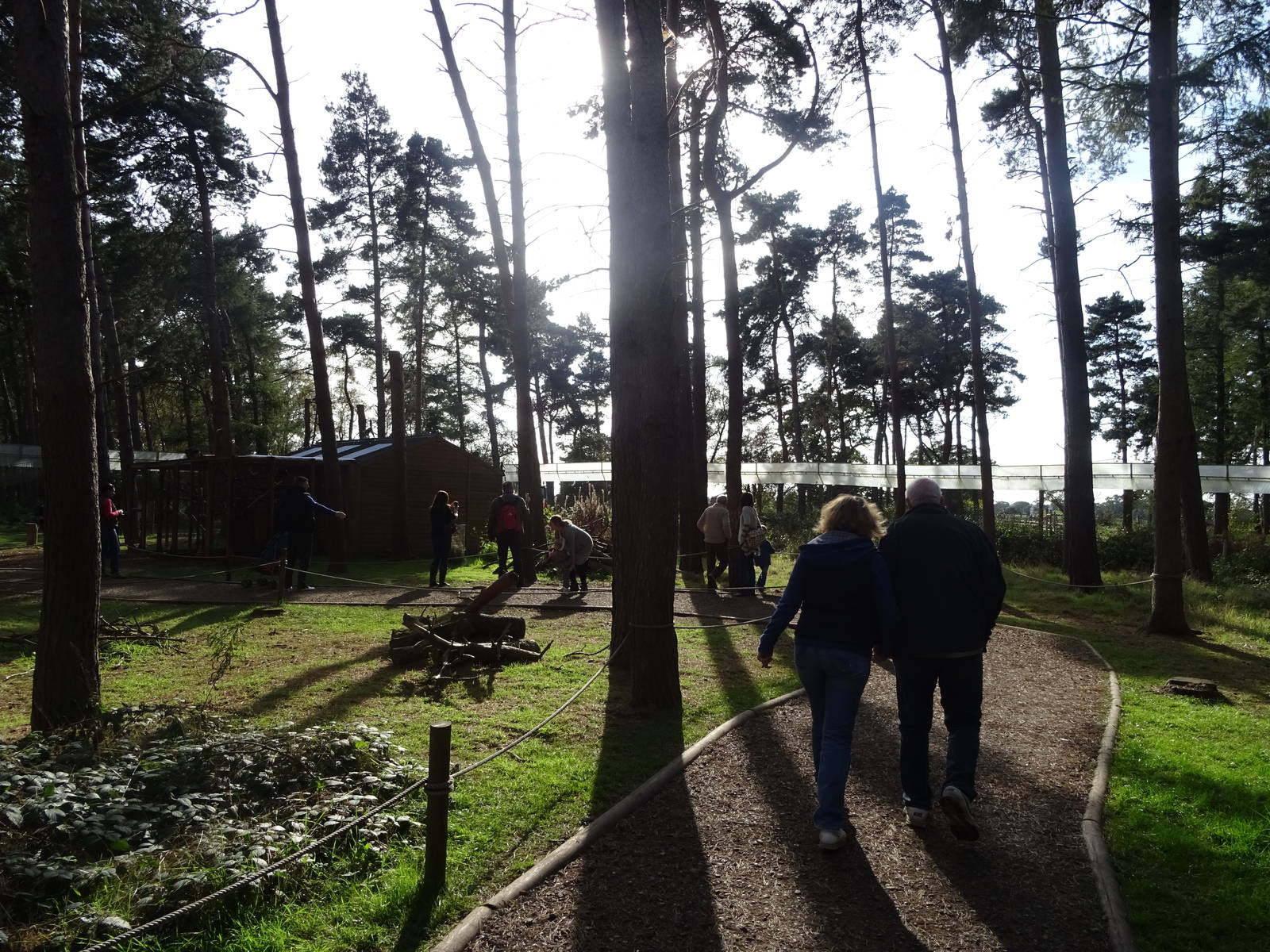 General View of Lemur Woods at Yorkshire Wildlife Park