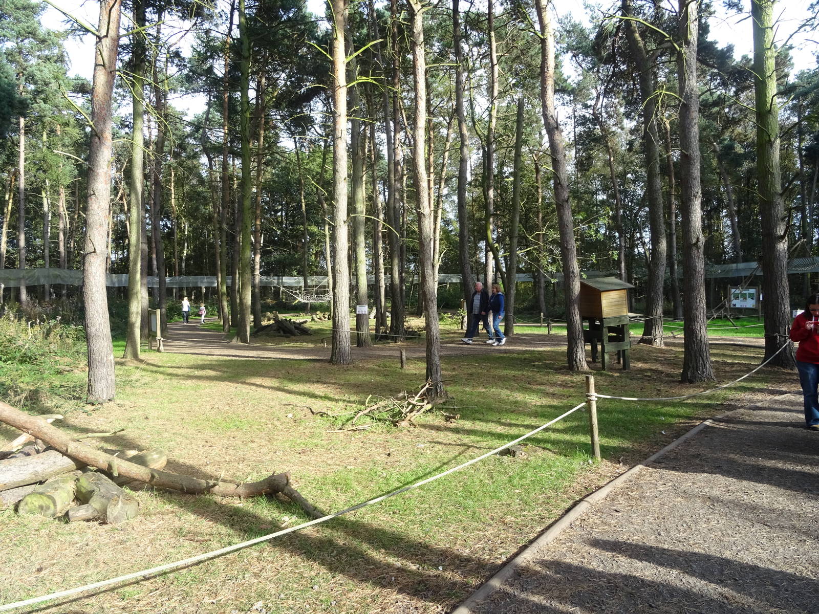 General View of Lemur Woods at Yorkshire Wildlife Park