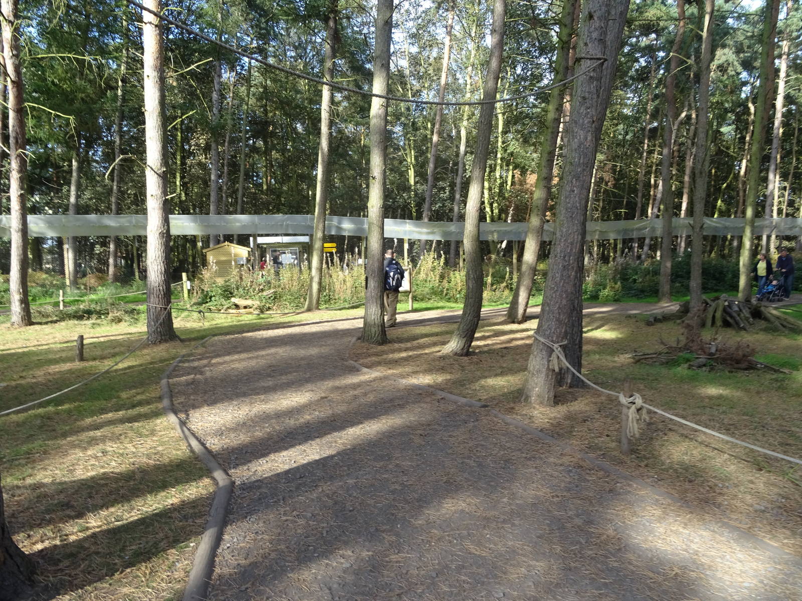 General View of Lemur Woods at Yorkshire Wildlife Park