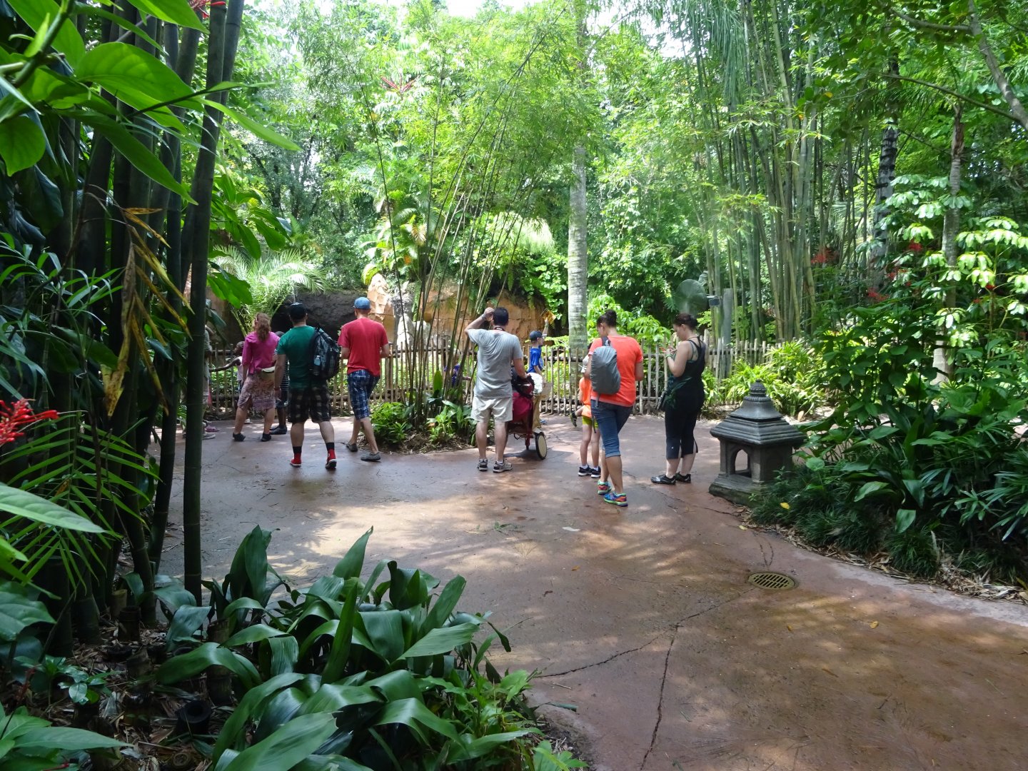 General View of Maharajah Jungle Trek at Disney's Animal Kingdom (2014)