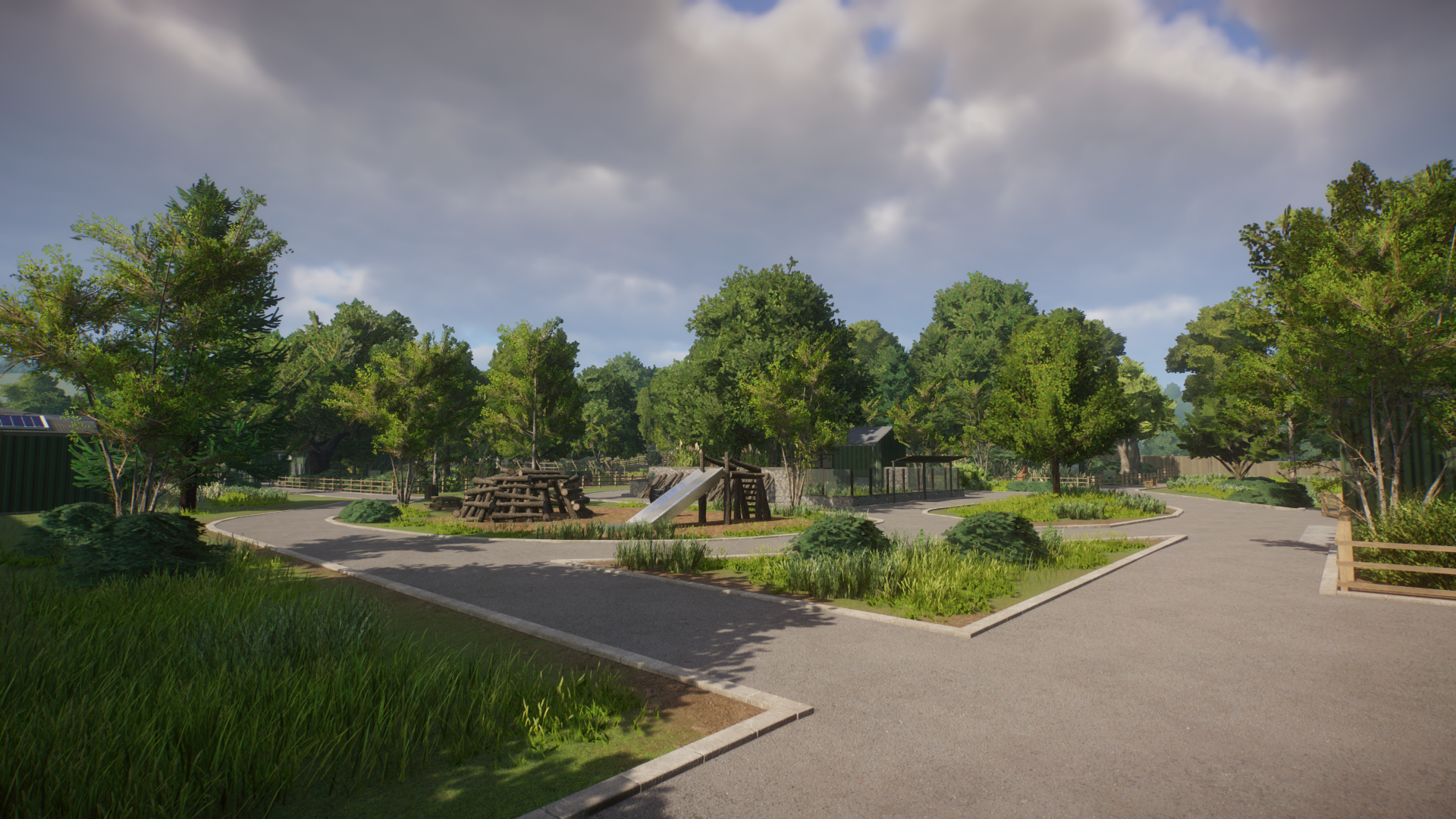 General View of Wild Americas (Planet Zoo)