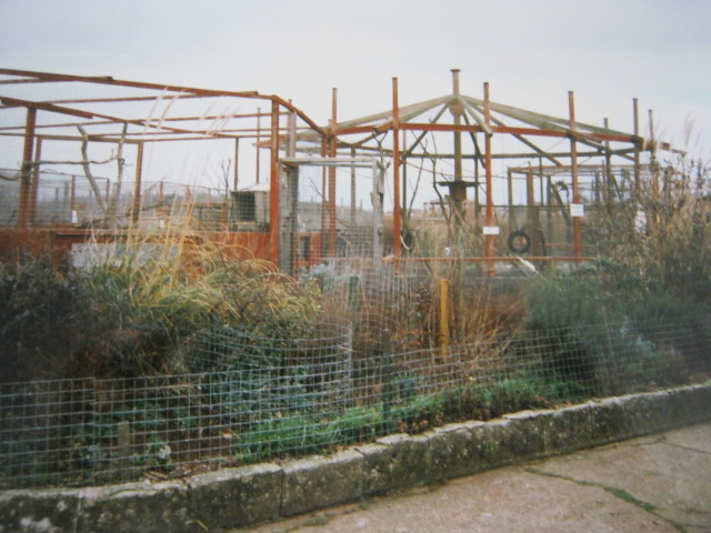 General view - primate enclosures 1998.