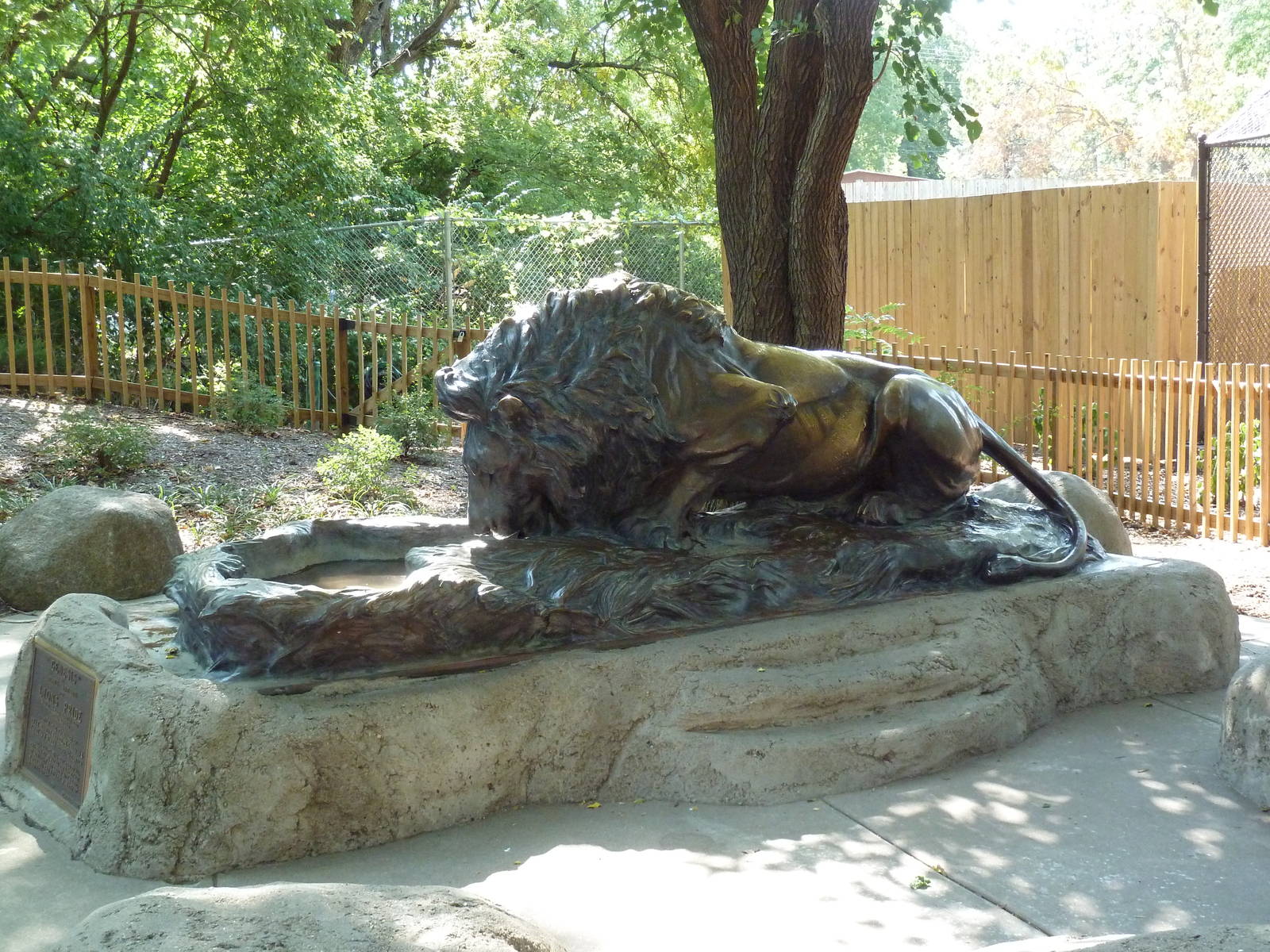 Genesis - 4,000 Pound Bronze Lion Statue