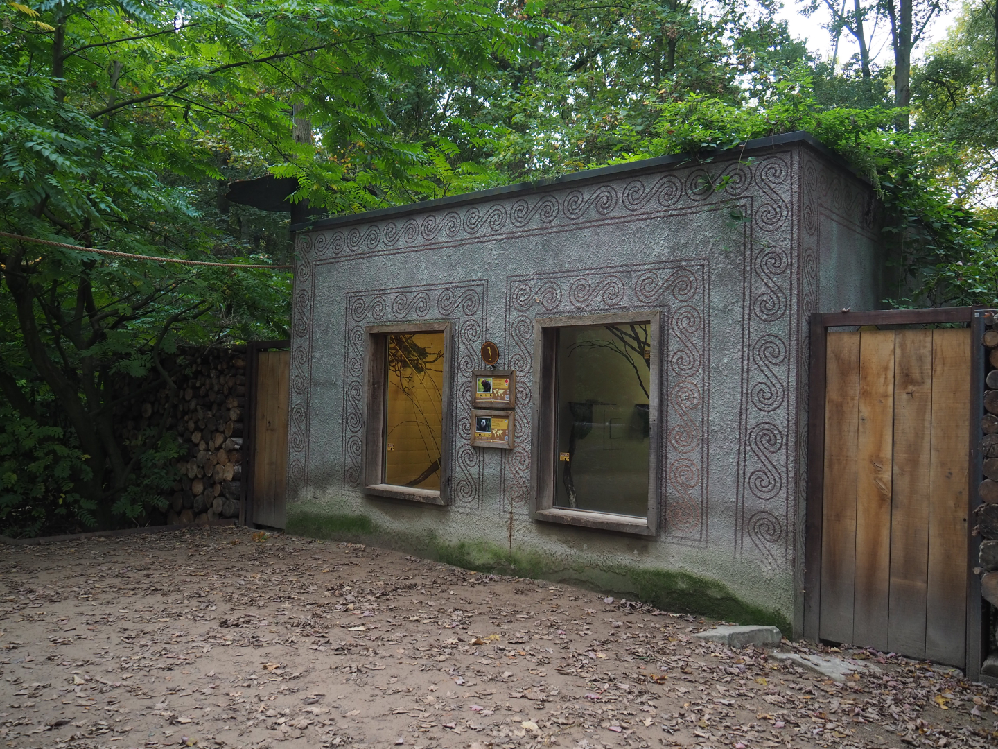 Geoffroy's marmoset and Golden-headed lion tamarin house, 2020-10-19