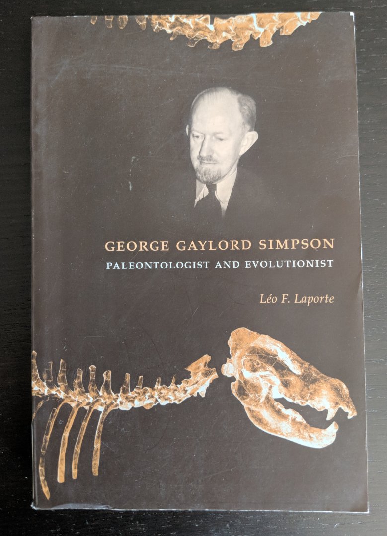 George Gaylord Simpson Paleontologist and Evolutionst