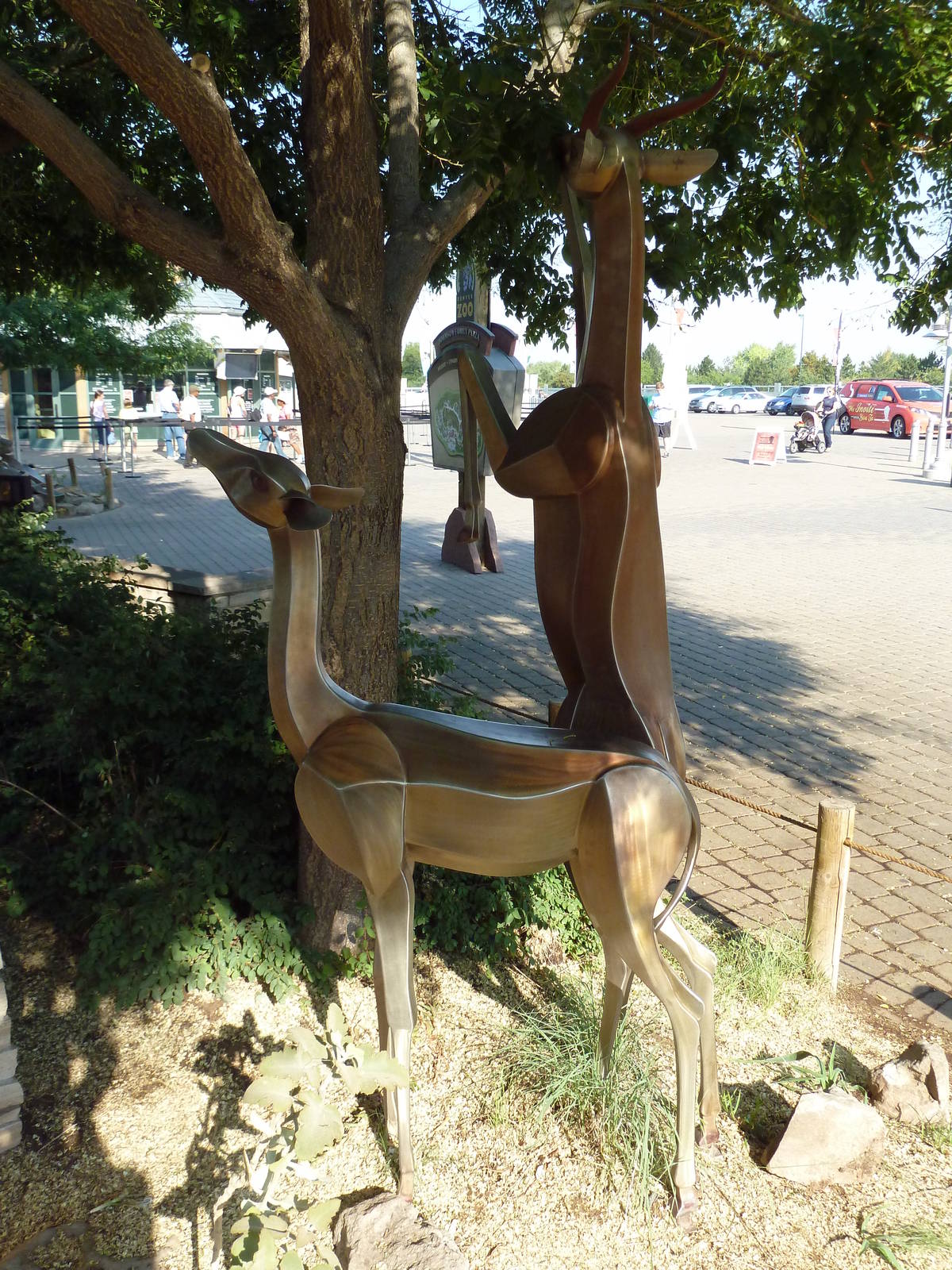 Gerenuk Statues