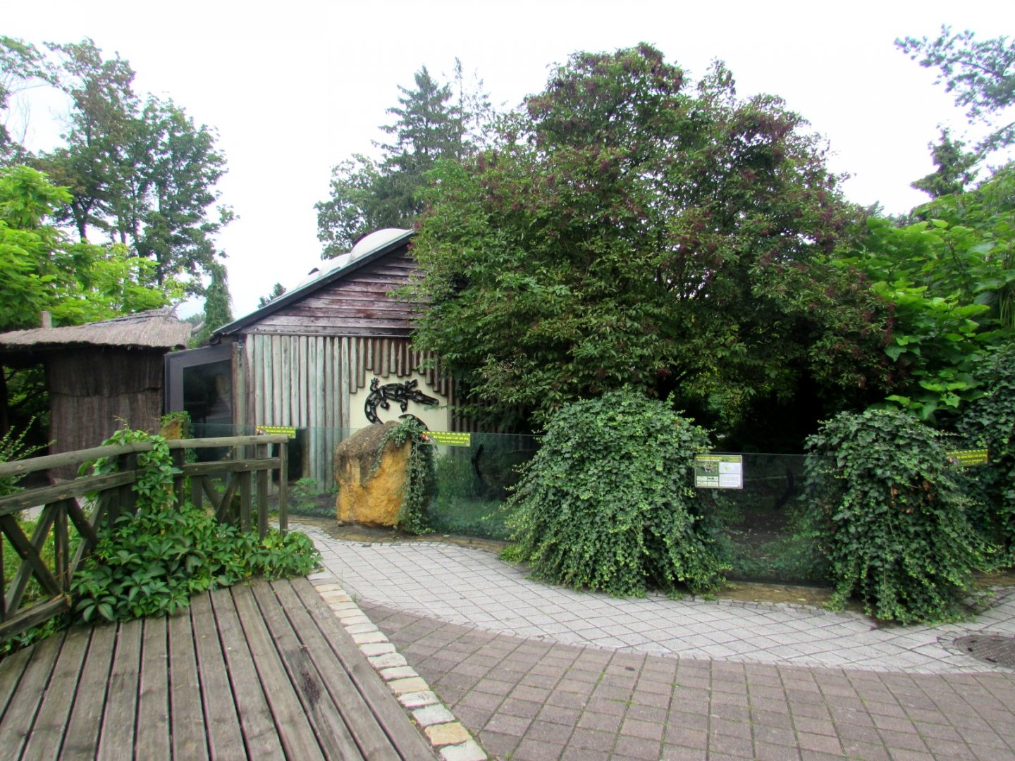 Giant Anteater enclosure and pavilion