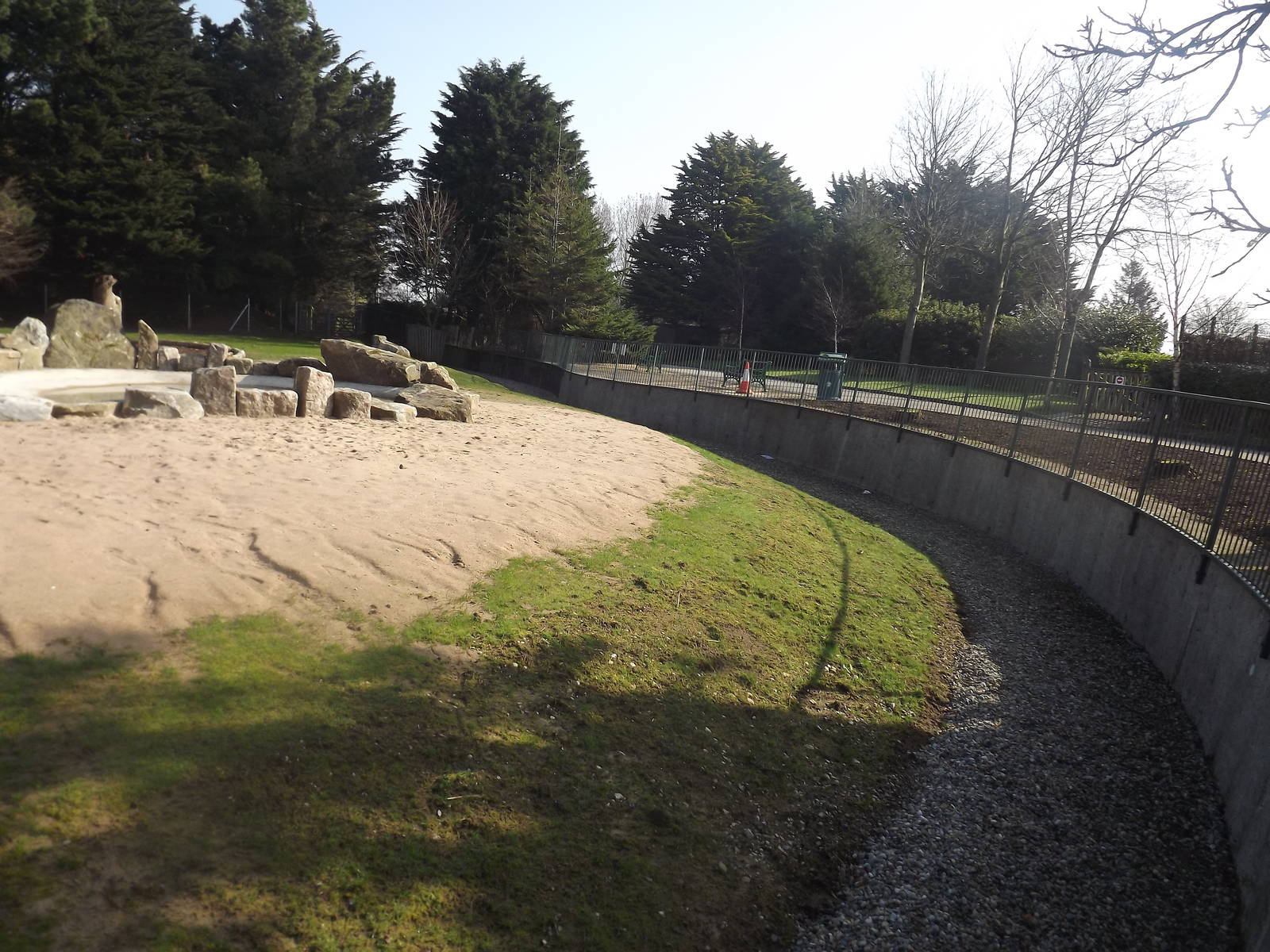 Giant Anteater exhibit at Blackpool Zoo 25/03/12