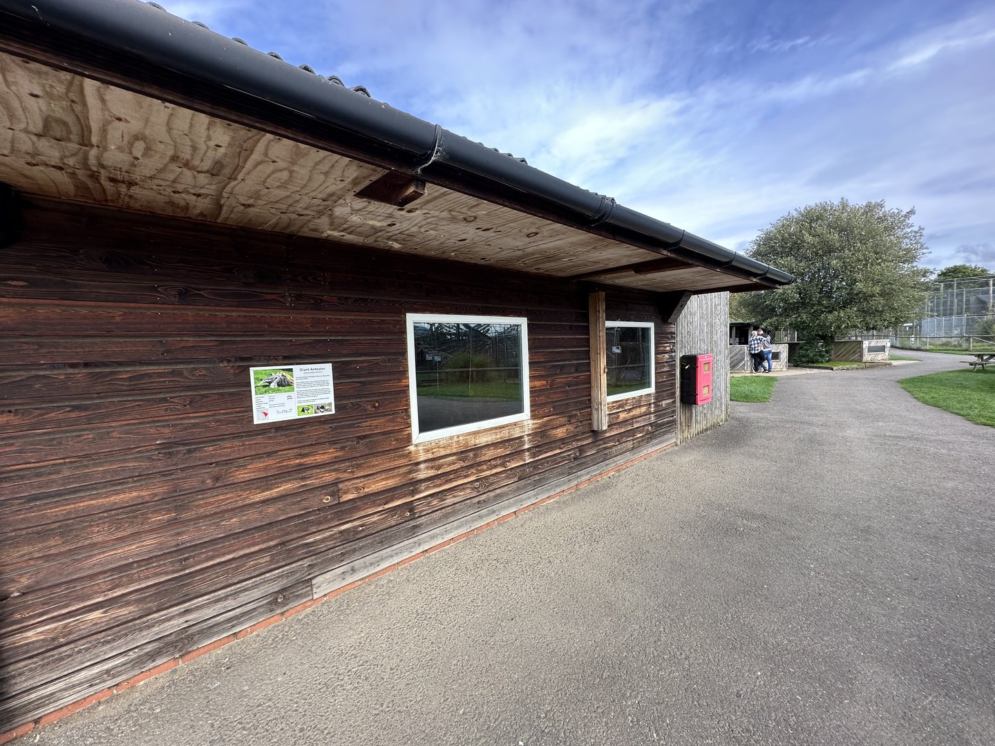 Giant Anteater House at Hamerton Zoo Park (October 2023)