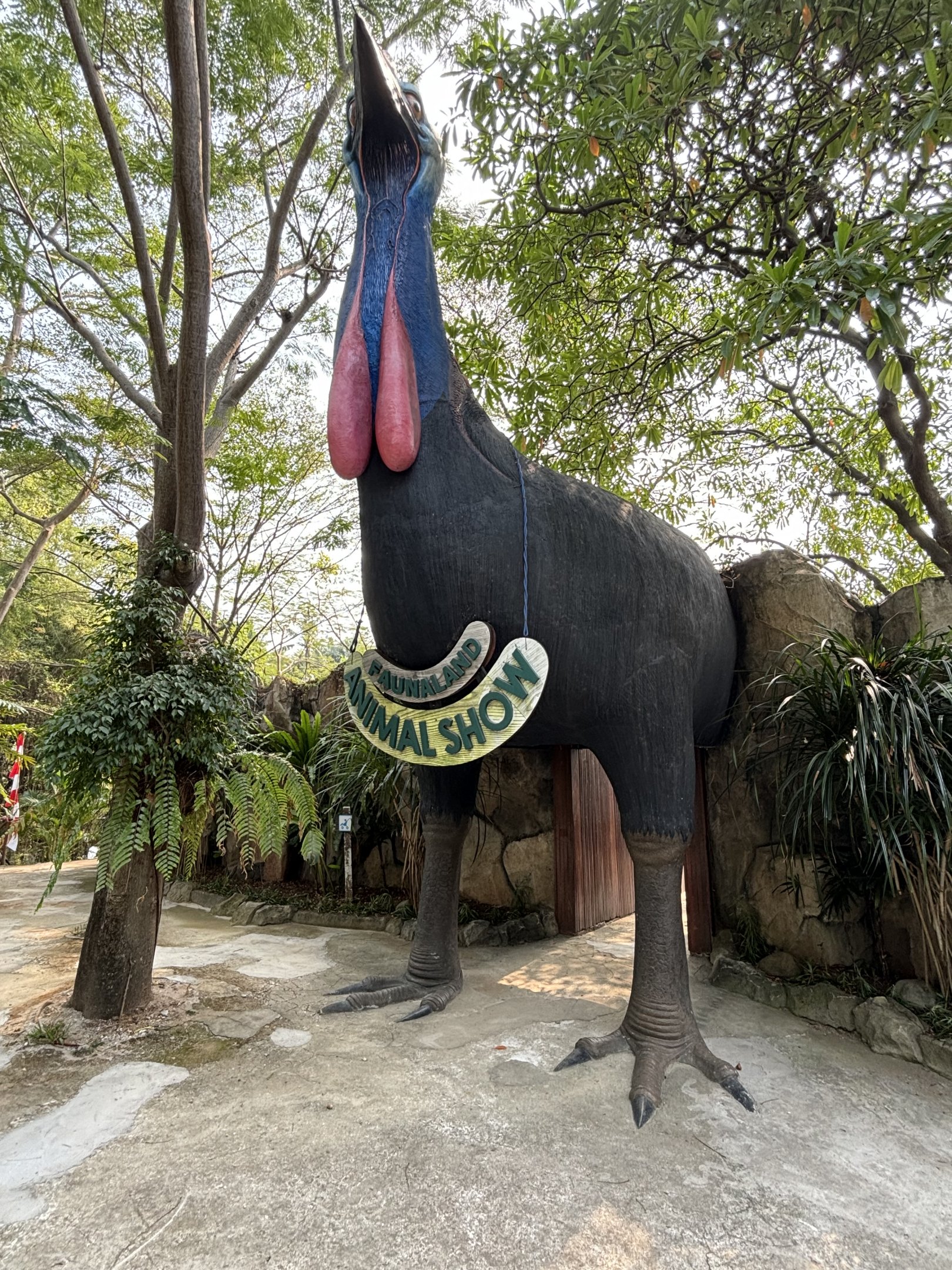 Giant Cassowary Statue
