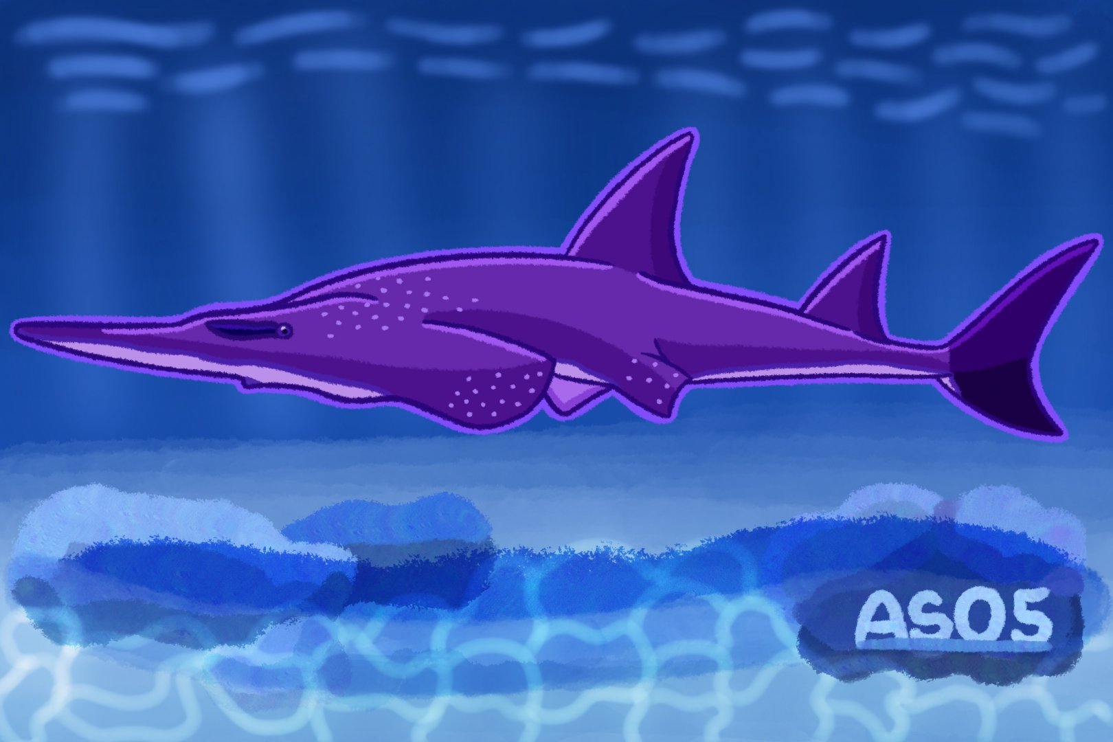 Giant Guitarfish (2025 Redraw)