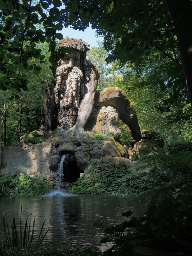 Giant of the Apennines rock sculpture (Aug 28th, 2018)