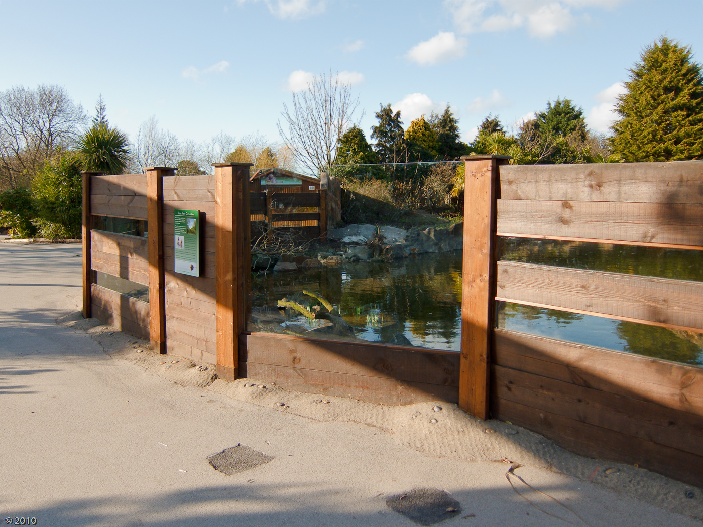 Giant Otter Enclosure - 07/04/2010