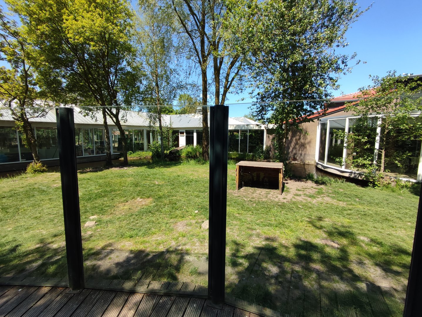 Giant otter enclosure - outdoor enclosure