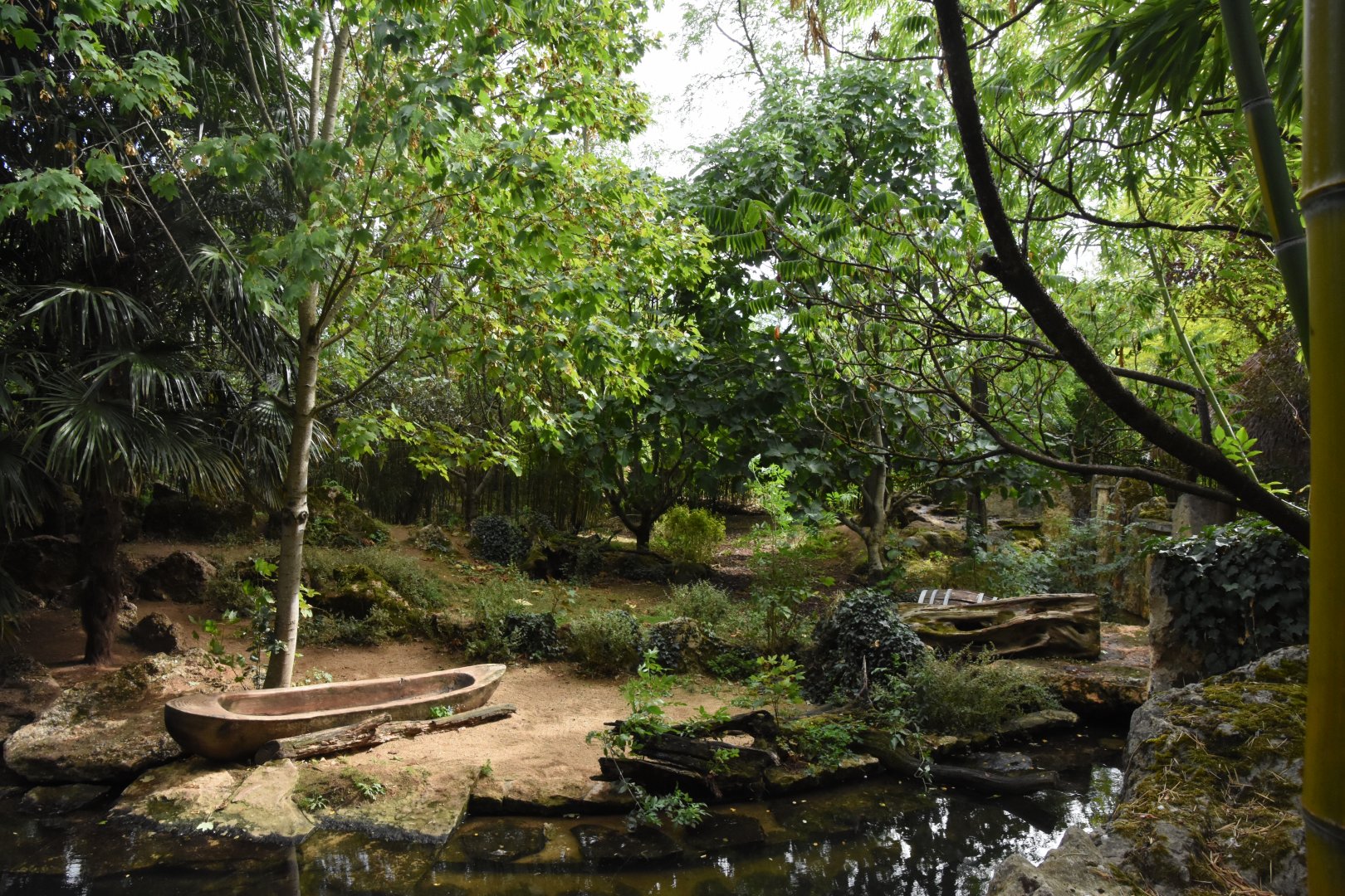 Giant Otter enclosure