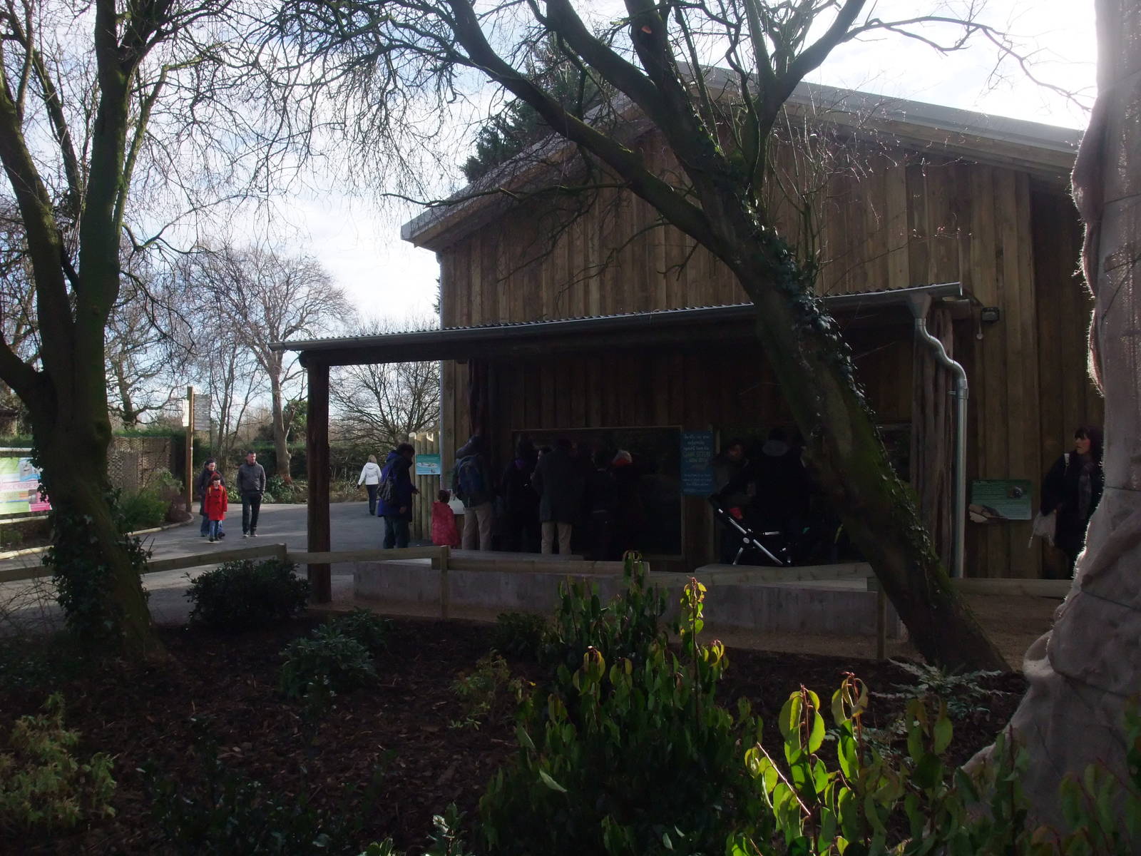 Giant Otter House at Chester, 19/02/12