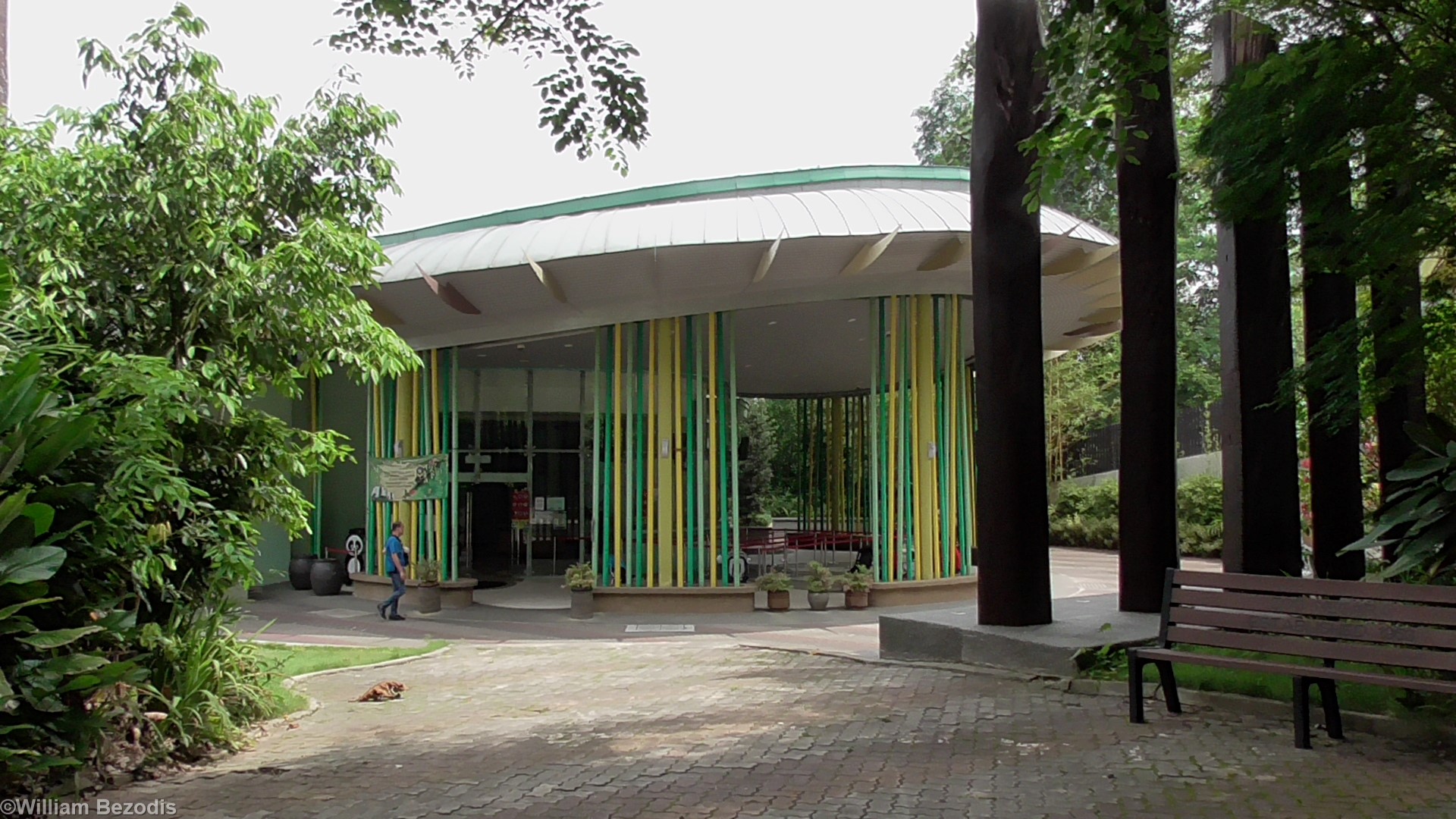 Giant Panda House From Outside