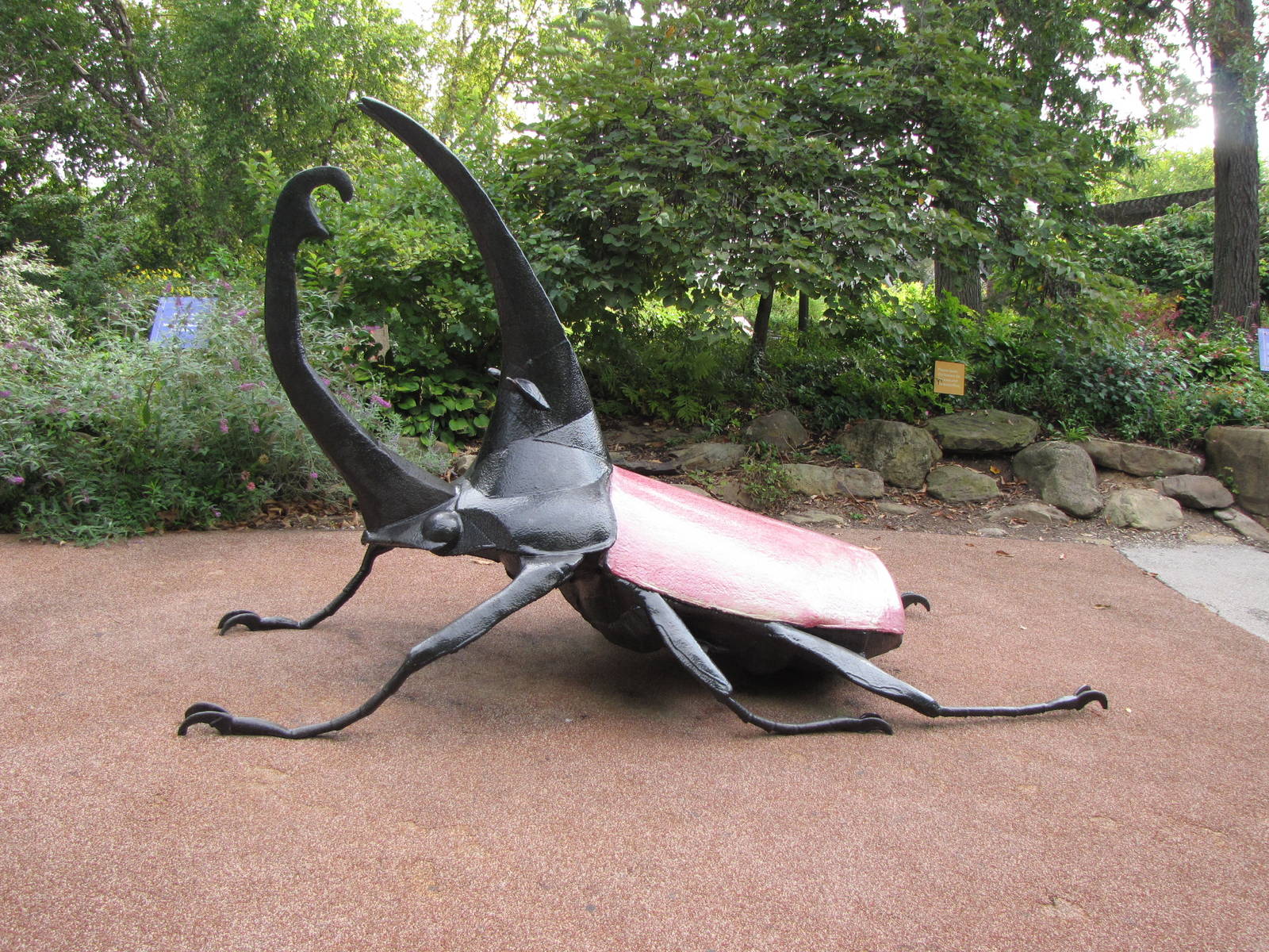 Giant Rhinoceros Beetle Sculpture