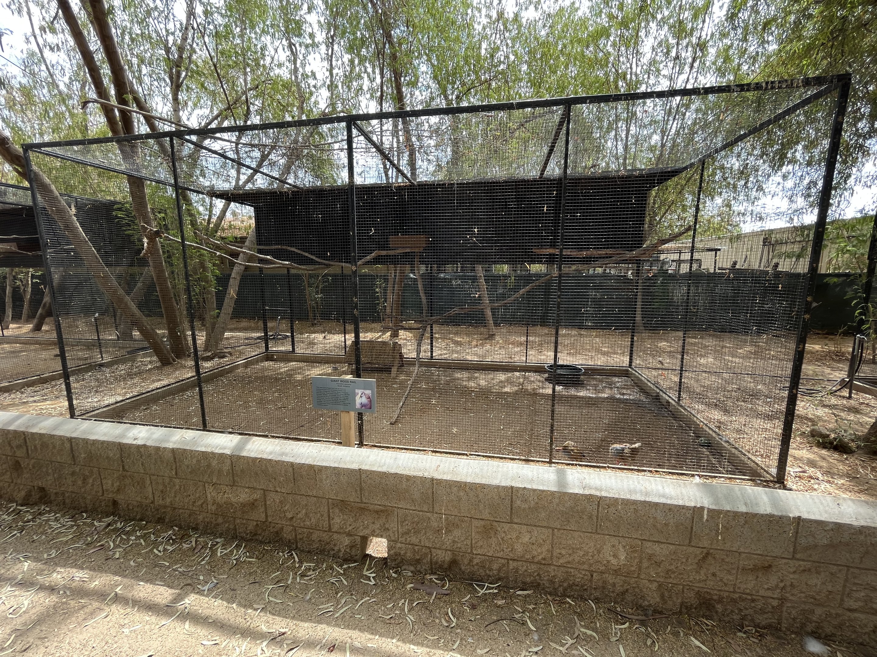 Giant Wood Rail Aviary