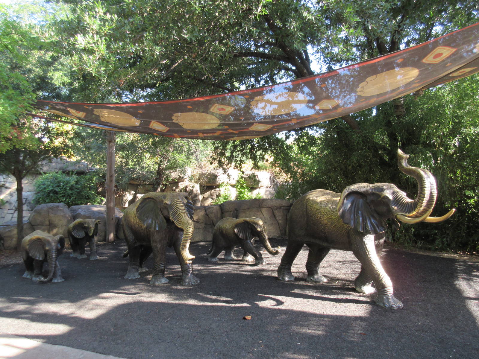 Giants of the Savanna - African Elephant Herd