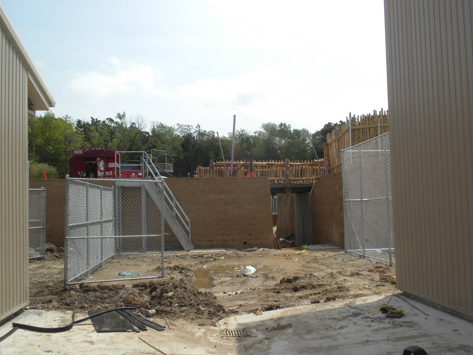 Giants of the Savanna - Giraffe drawbridge