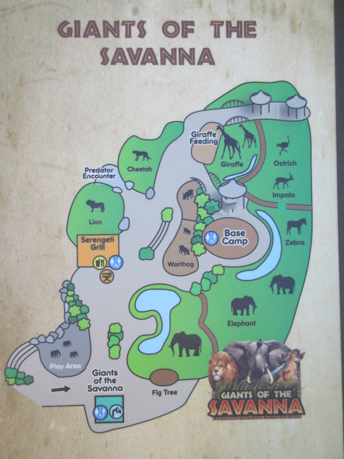 Giants of the Savanna - Map