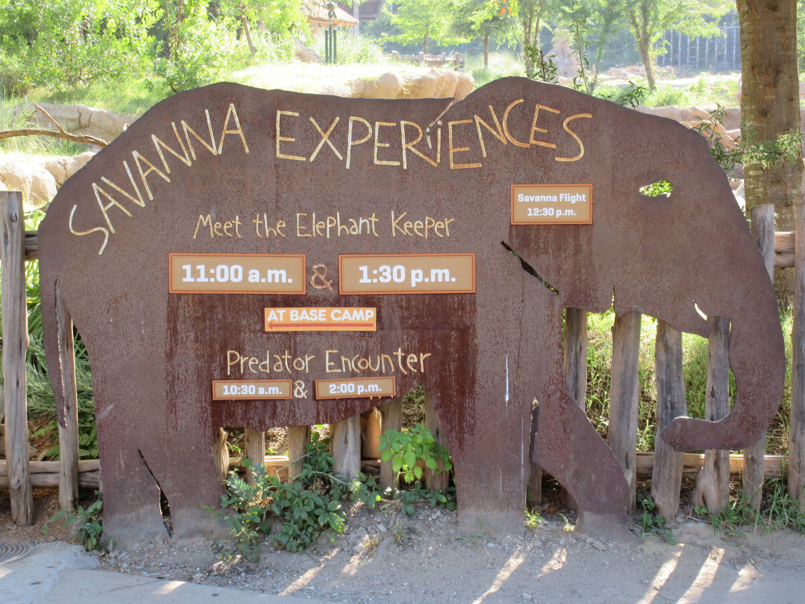 Giants of the Savanna - Sign