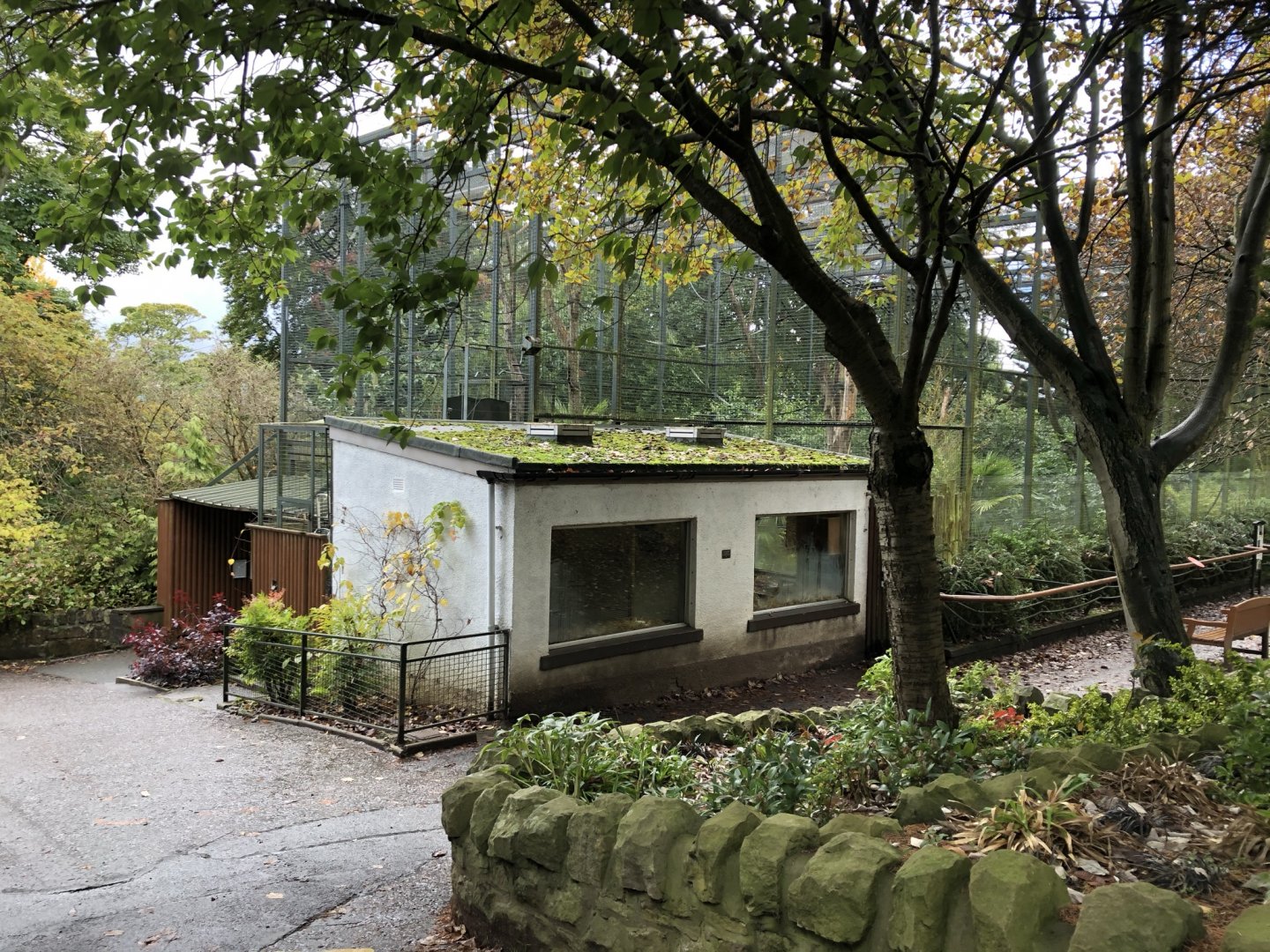 Gibbon House at Edinburgh Zoo (2020)