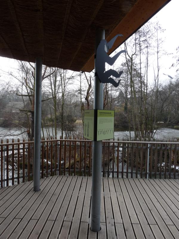 Gibbon house Exhibit Sign