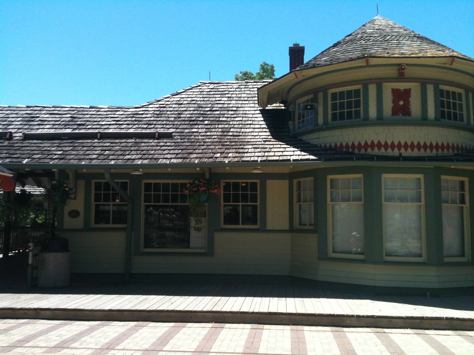 Gift Shop and Concession building. June 2012