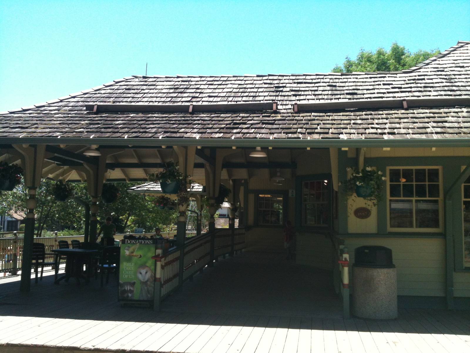 Gift Shop and Concession building. June 2012