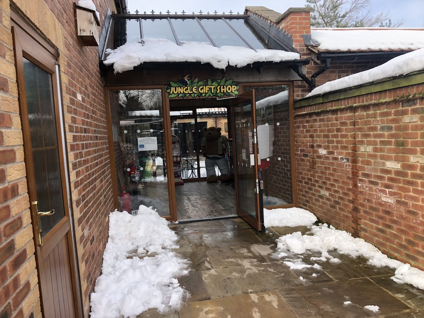 Gift Shop Entrance at Tropical Butterfly House (March 2023)