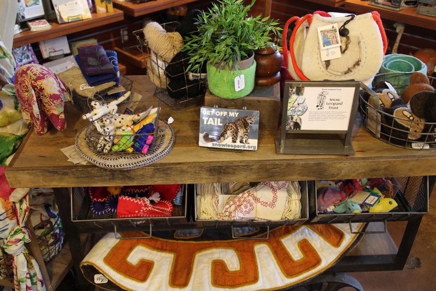 gift shop items supporting Snow Leopard Trust