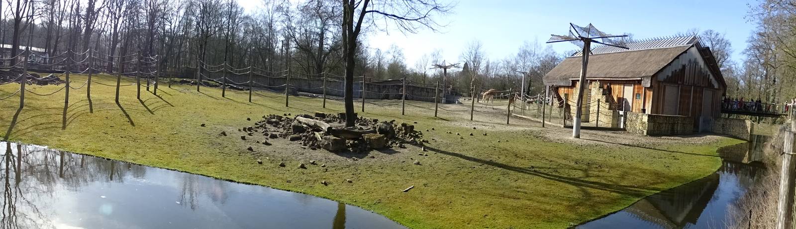 Giraffe/antelope enclosure