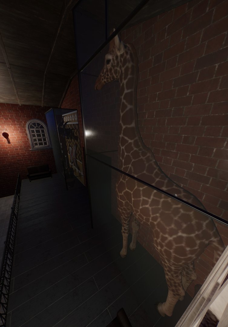 Giraffe Barn Upper View